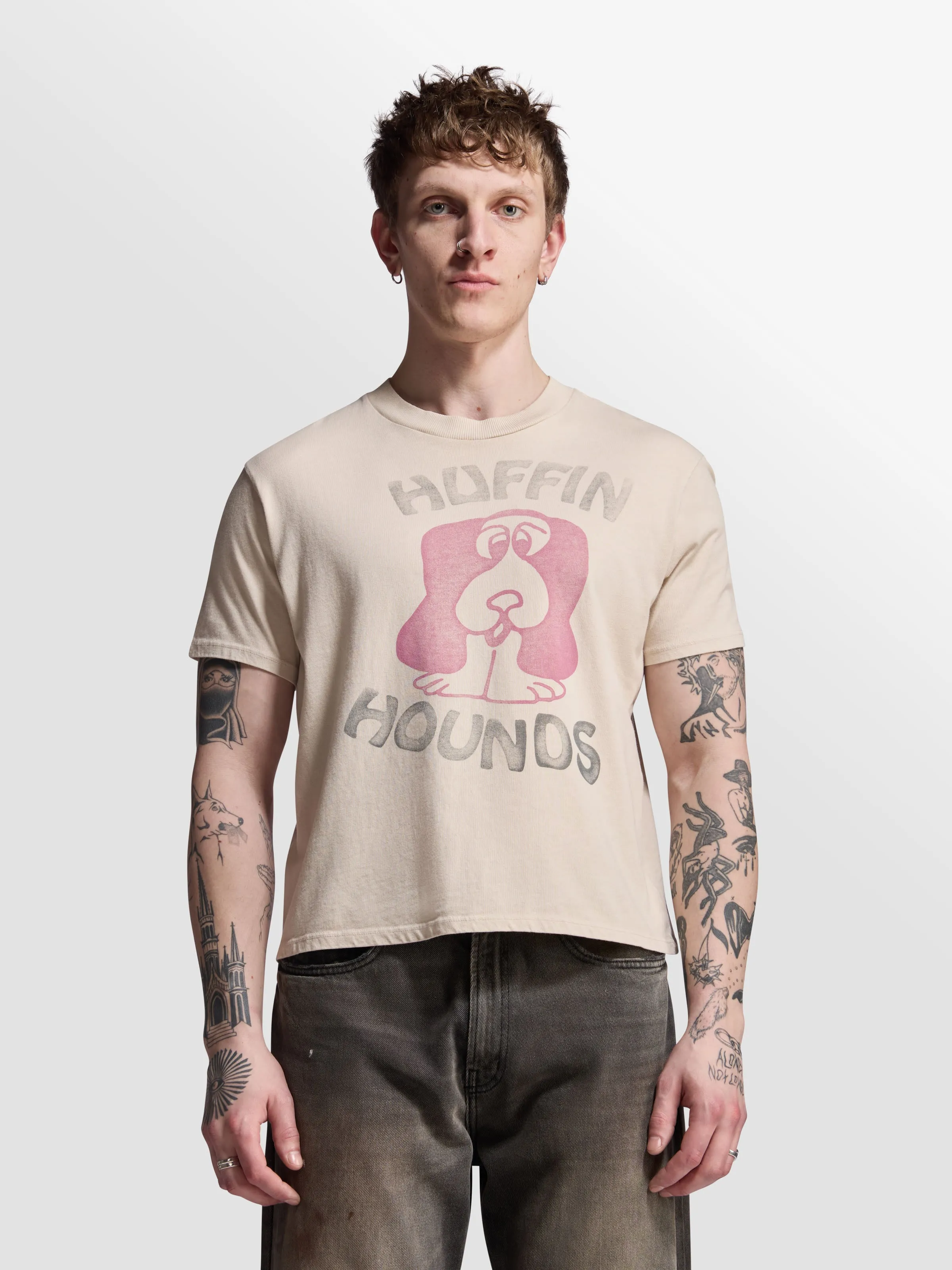 Huffin Hounds Marci T-Shirt sold by Bare Knuckles product image thumbnail 3