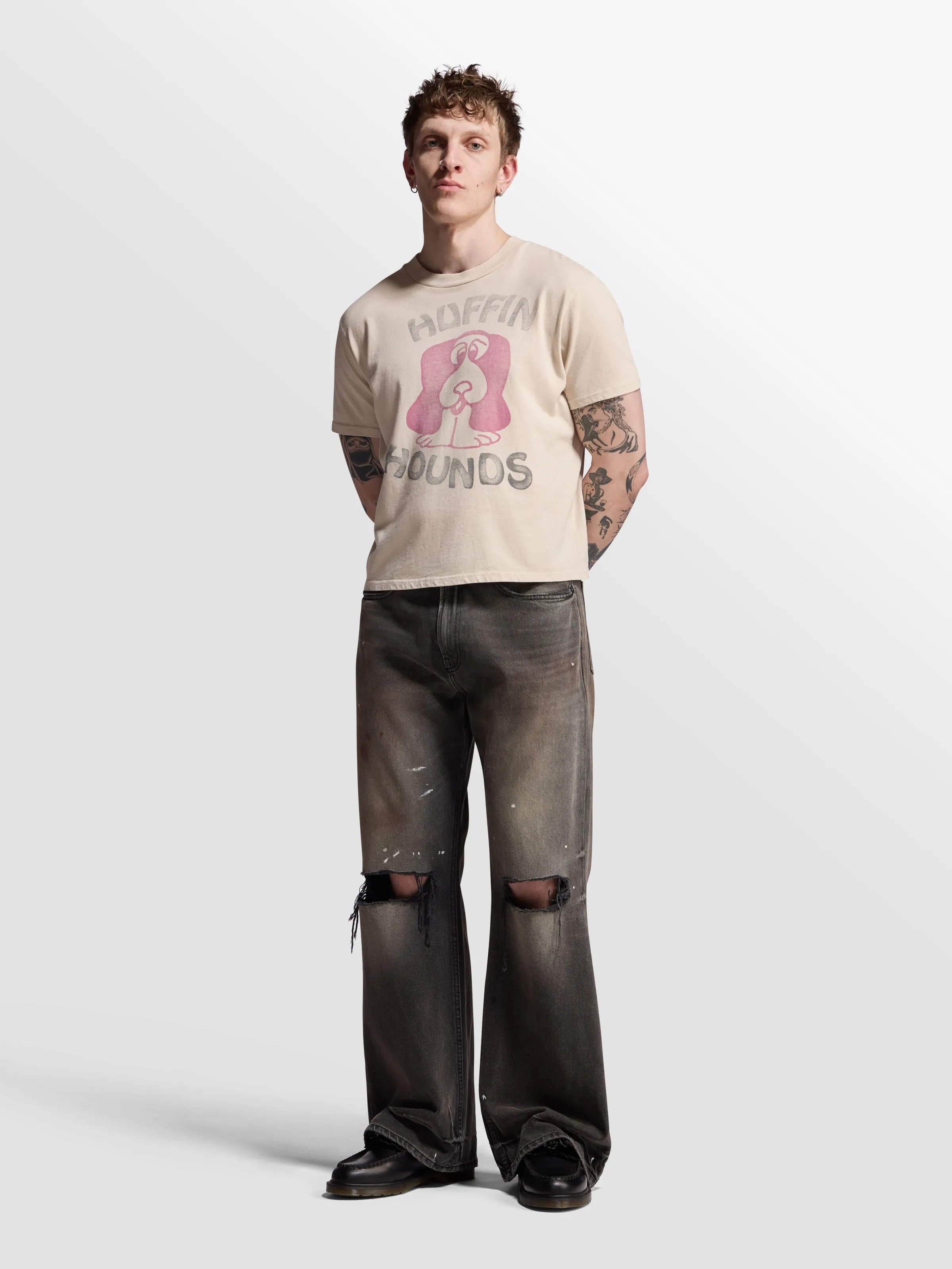 Huffin Hounds Marci T-Shirt sold by Bare Knuckles product image thumbnail 2