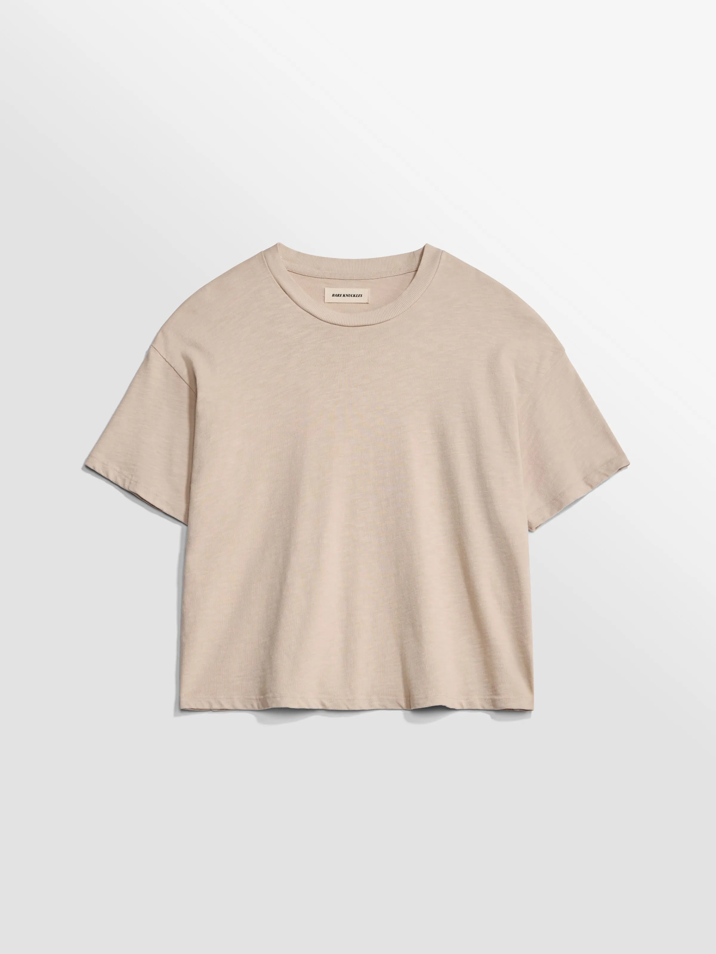 Shrunken Slub T-Shirt sold by Bare Knuckles
