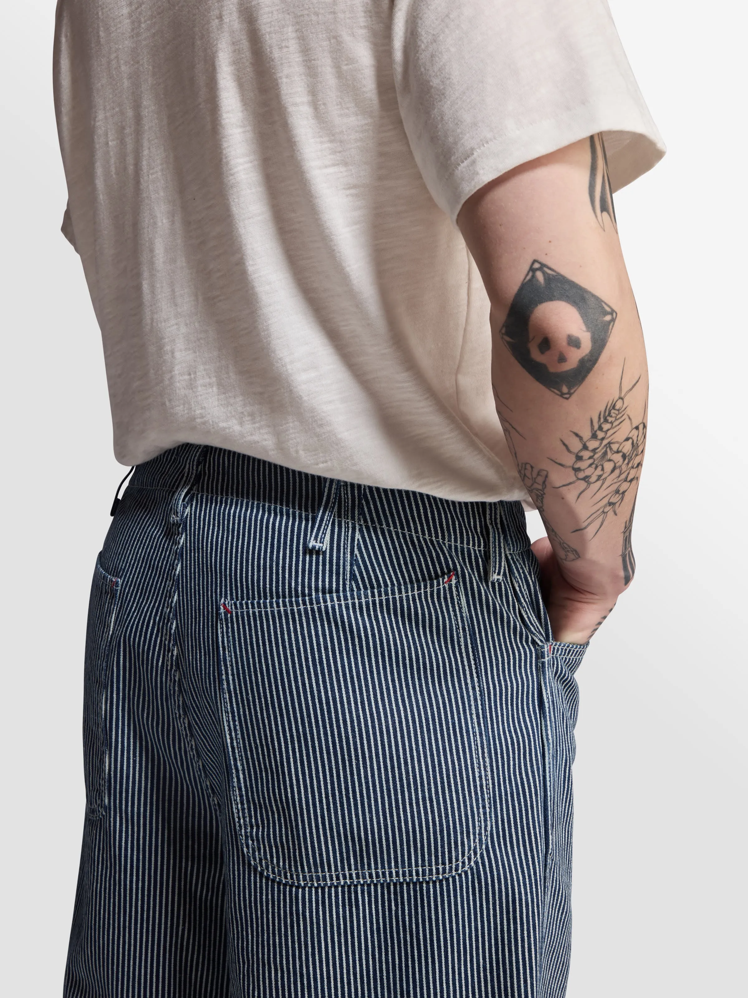 Hickory Stripe Service Pant sold by Bare Knuckles product image thumbnail 4