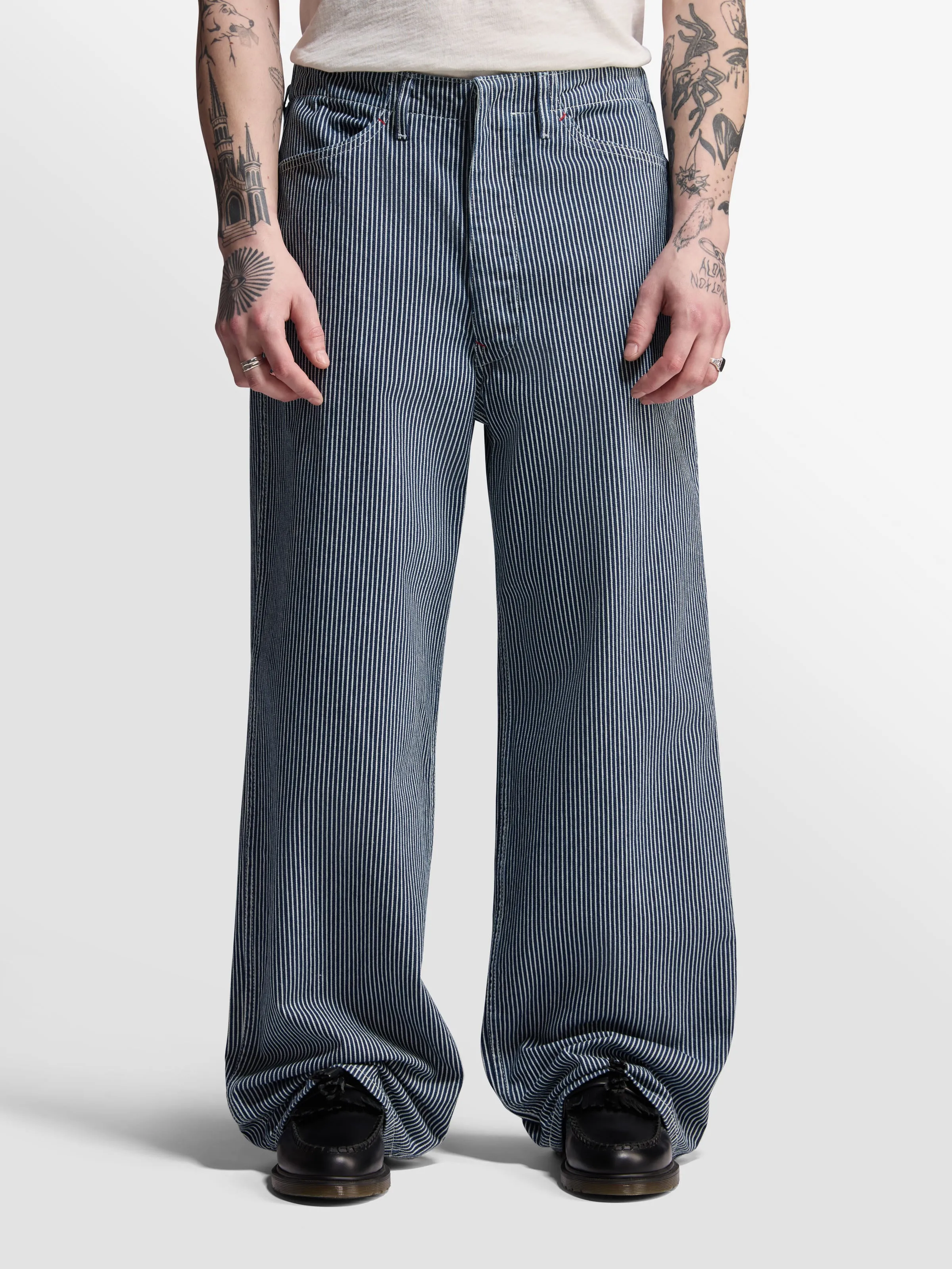 Hickory Stripe Service Pant sold by Bare Knuckles product image thumbnail 5