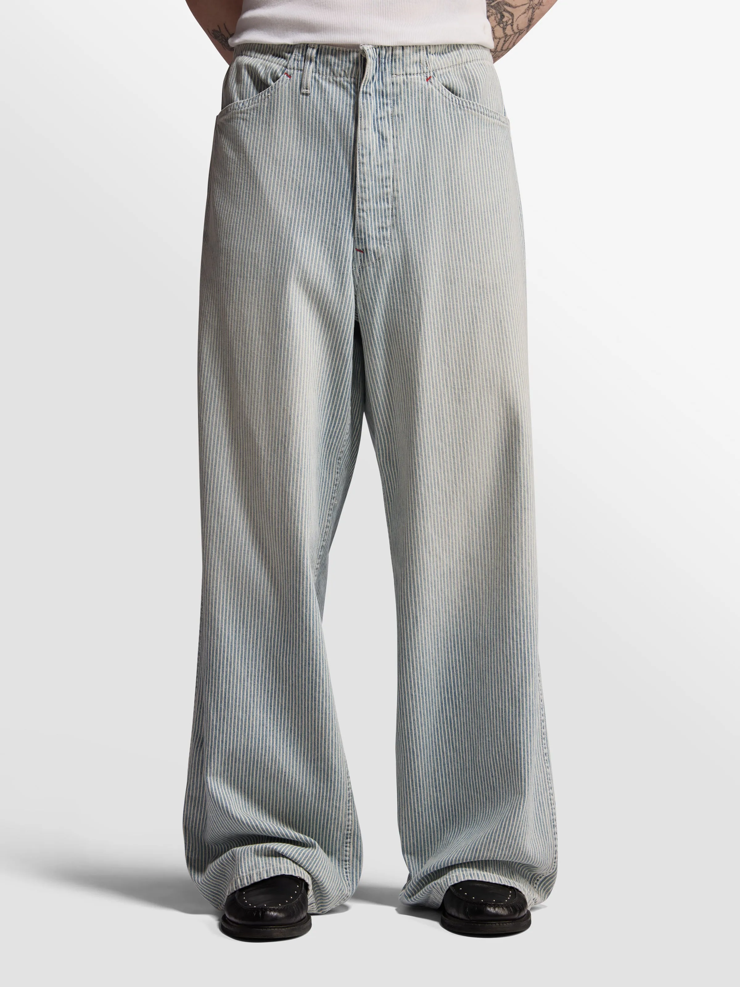 Hickory Stripe Service Pant sold by Bare Knuckles product image thumbnail 3