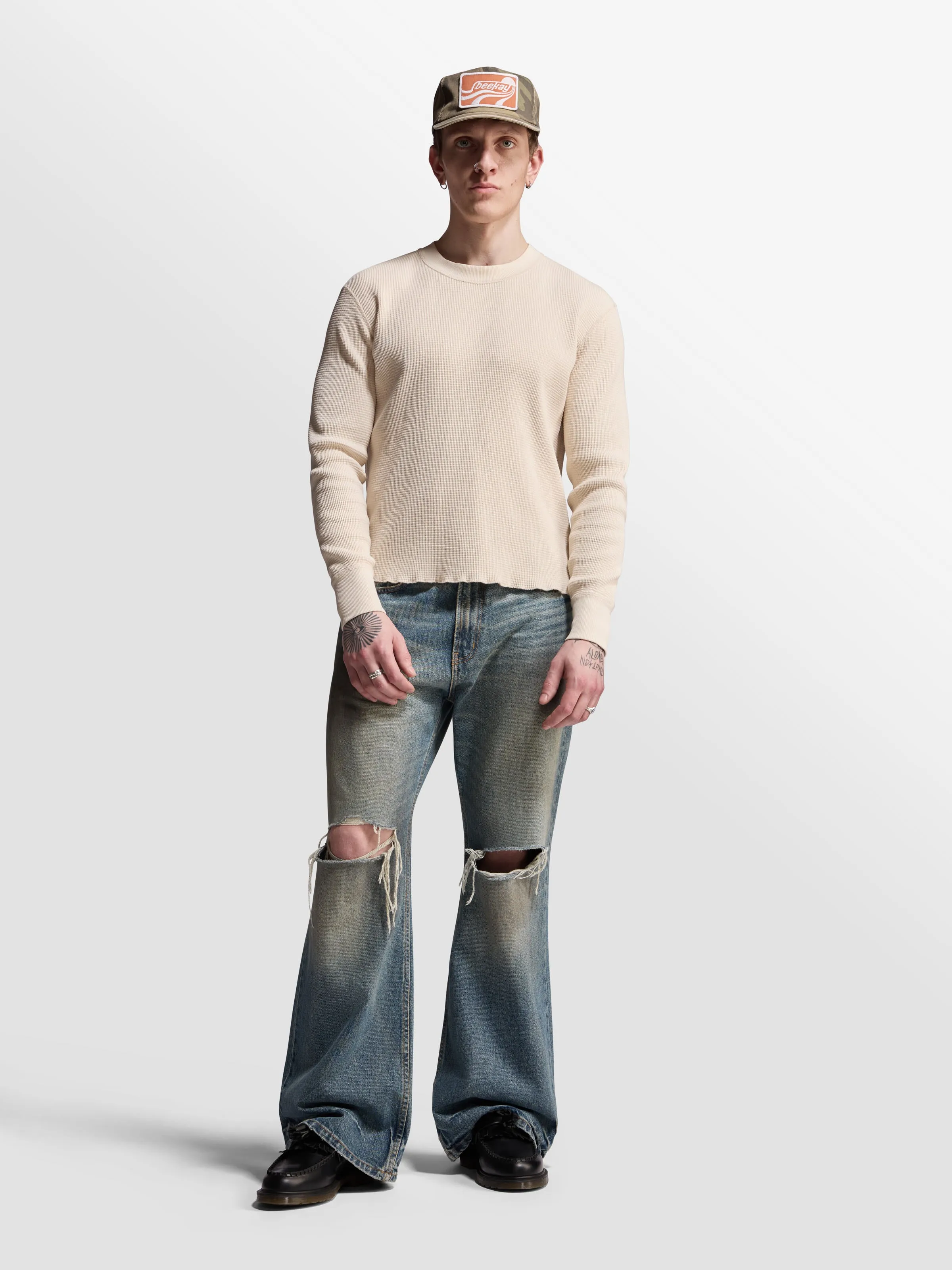 Serge Loose Bootcut Jeans sold by Bare Knuckles product image thumbnail 2