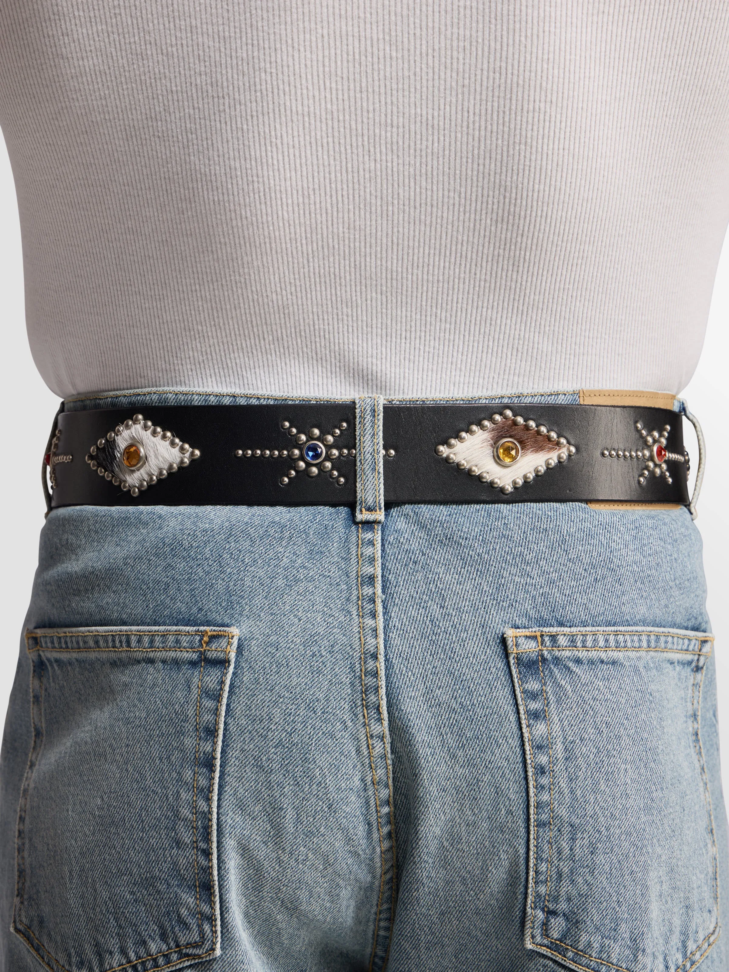 BK x HTC Rambler Studded Belt - 1.75" sold by Bare Knuckles product image thumbnail 2