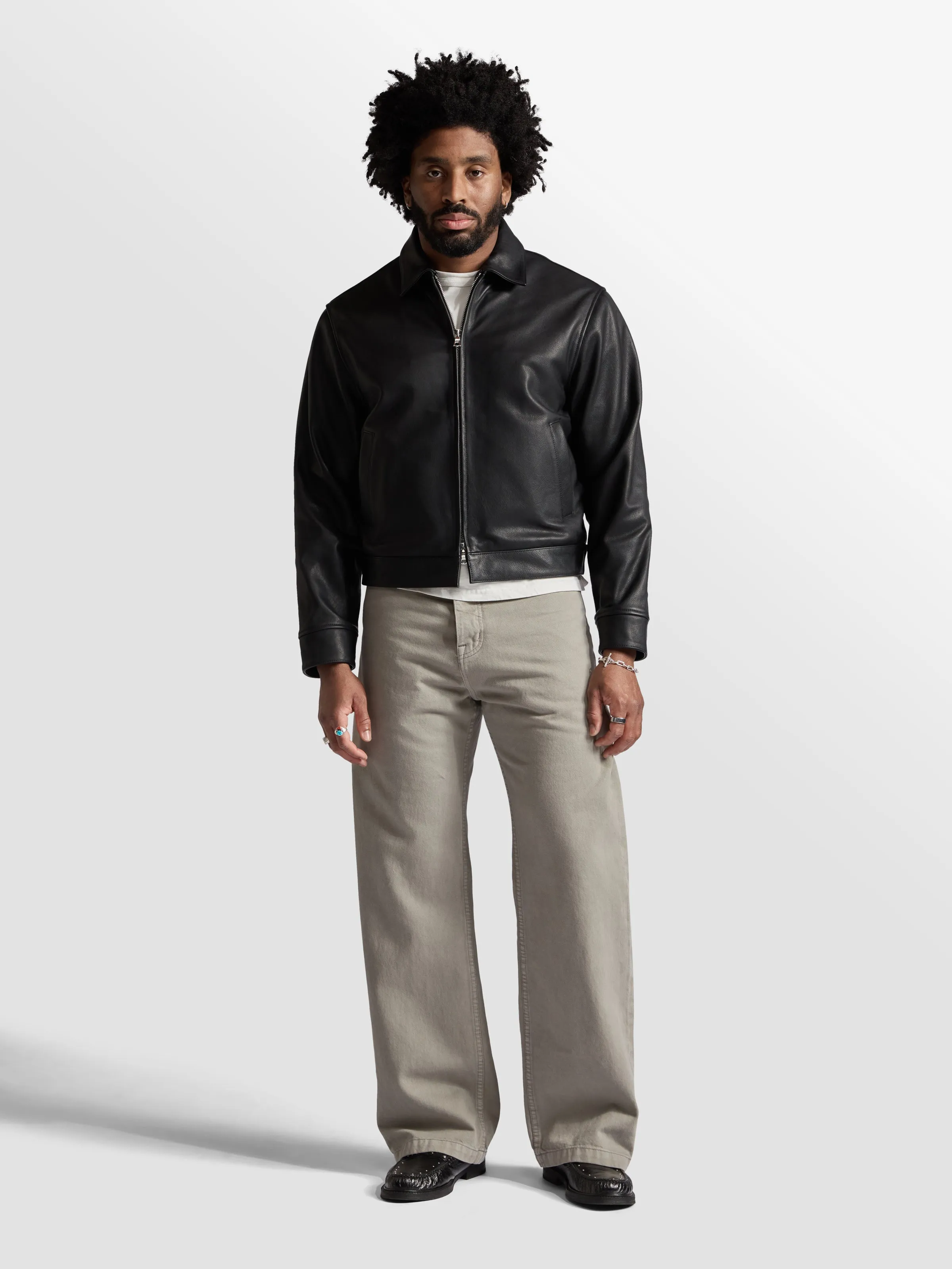 Javier Wide Leg Jeans sold by Bare Knuckles product image thumbnail 2