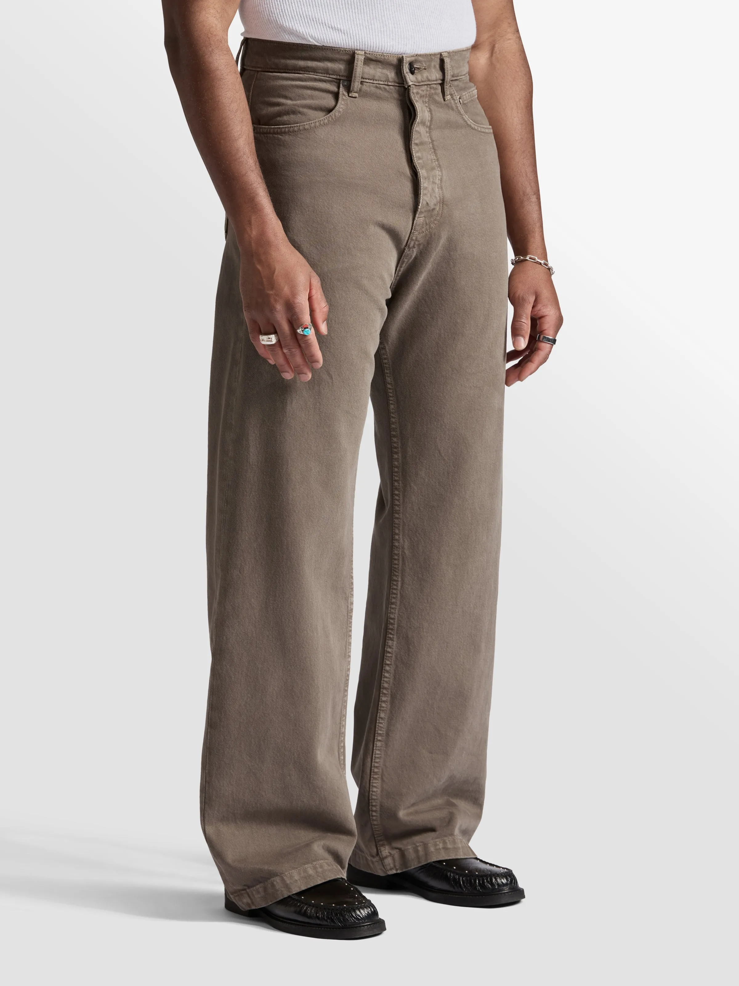 Javier Wide Leg Jeans sold by Bare Knuckles product image thumbnail 4