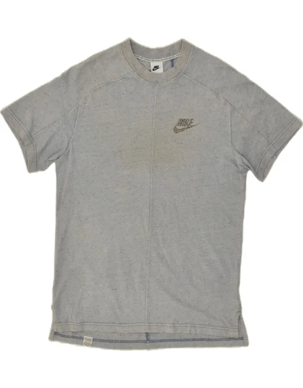 NIKE Mens T-Shirt Top Small Grey Flecked Cotton sold by Messina Hembry