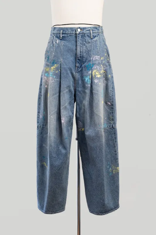 PAINTED ORDINARY CITY BAGGY sold by Shinyakozuka