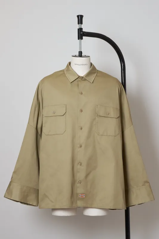 GIANT WORK SHIRT WITH DICKIES sold by Shinyakozuka