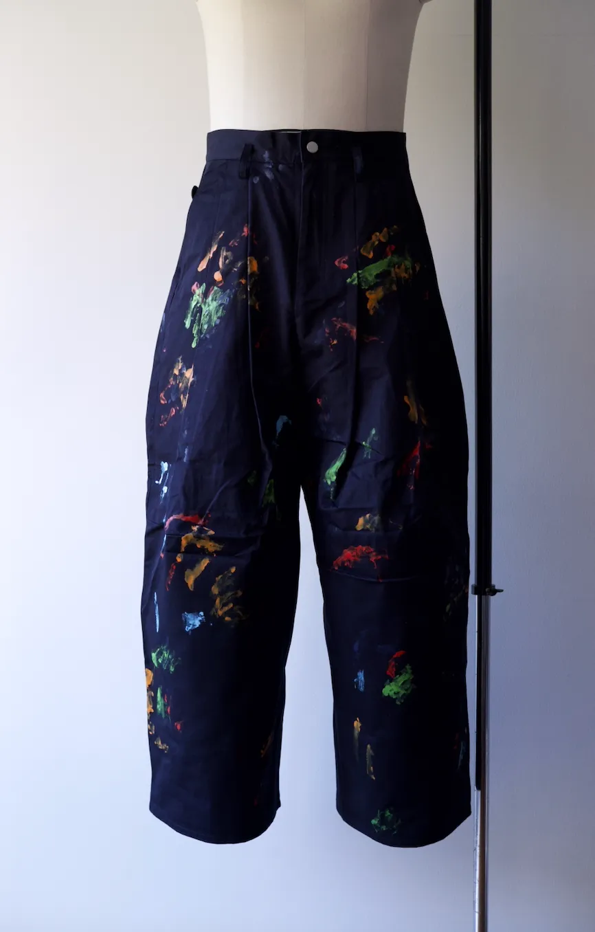 Hi, BAGGY WITH HAND PAINTING sold by Shinyakozuka