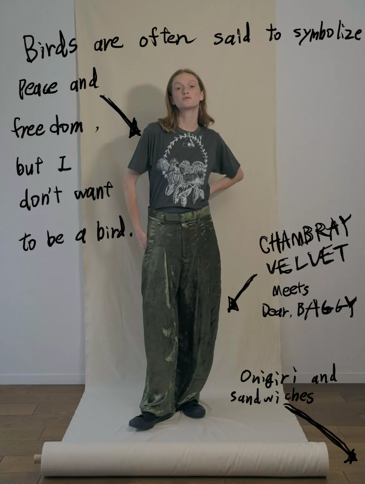 UPCYCLED S/S TEE sold by Shinyakozuka product image thumbnail 2