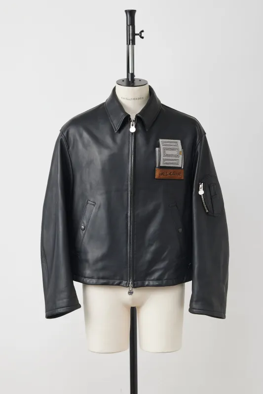 HOMEBOUND AVIATOR WITH EMBROIDERY made by Shinyakozuka