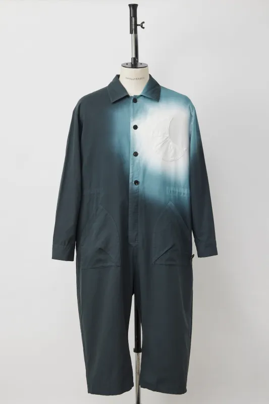 BREEZE LENGTH MOON SUITS WITH THE DYE made by Shinyakozuka