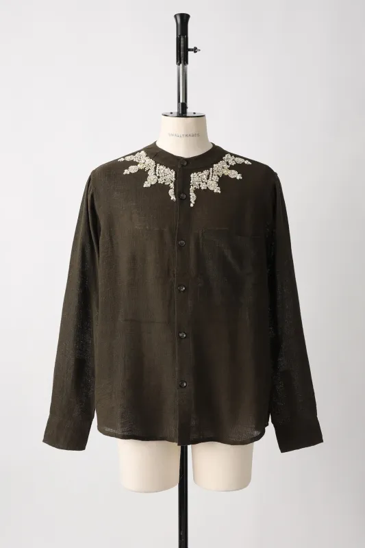 Band Collar Shirt made by Kartik Research