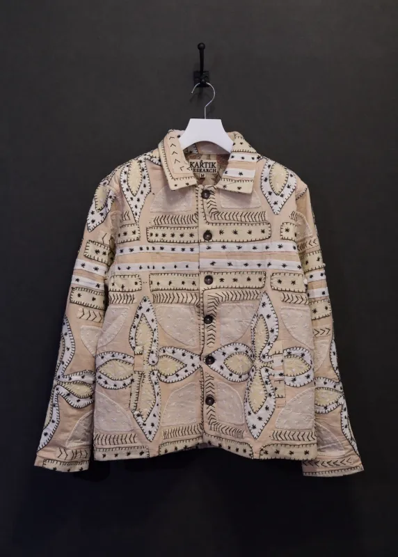 Godhadi Quilt Jacket made by Kartik Research