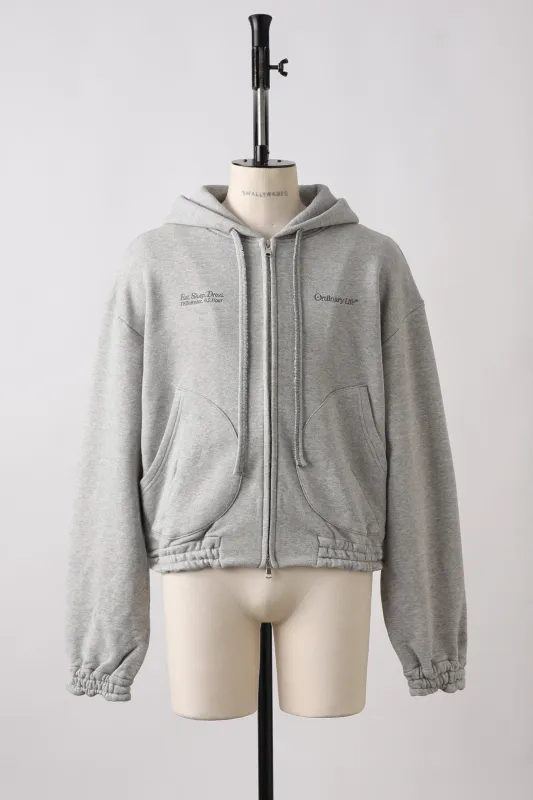 ordinary home old style zip hoodie made by Shinyakozuka