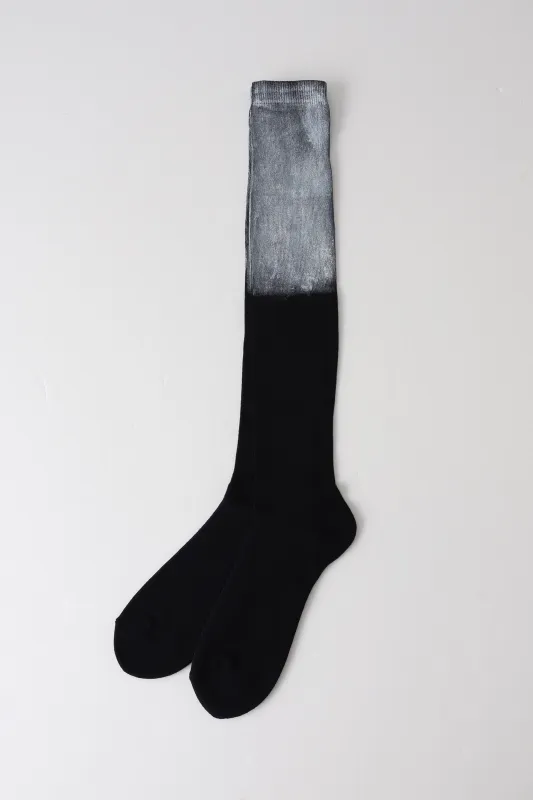 snowy socks with anonymous ism made by Shinyakozuka