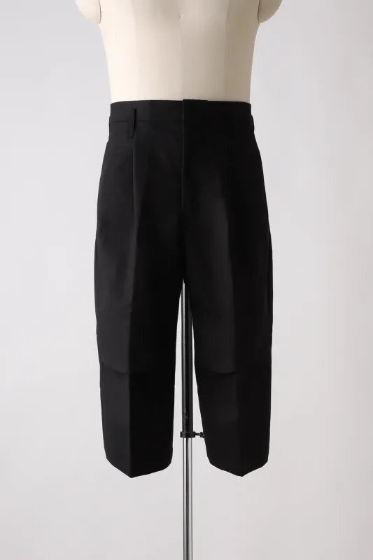moon curved shorts made by Shinyakozuka