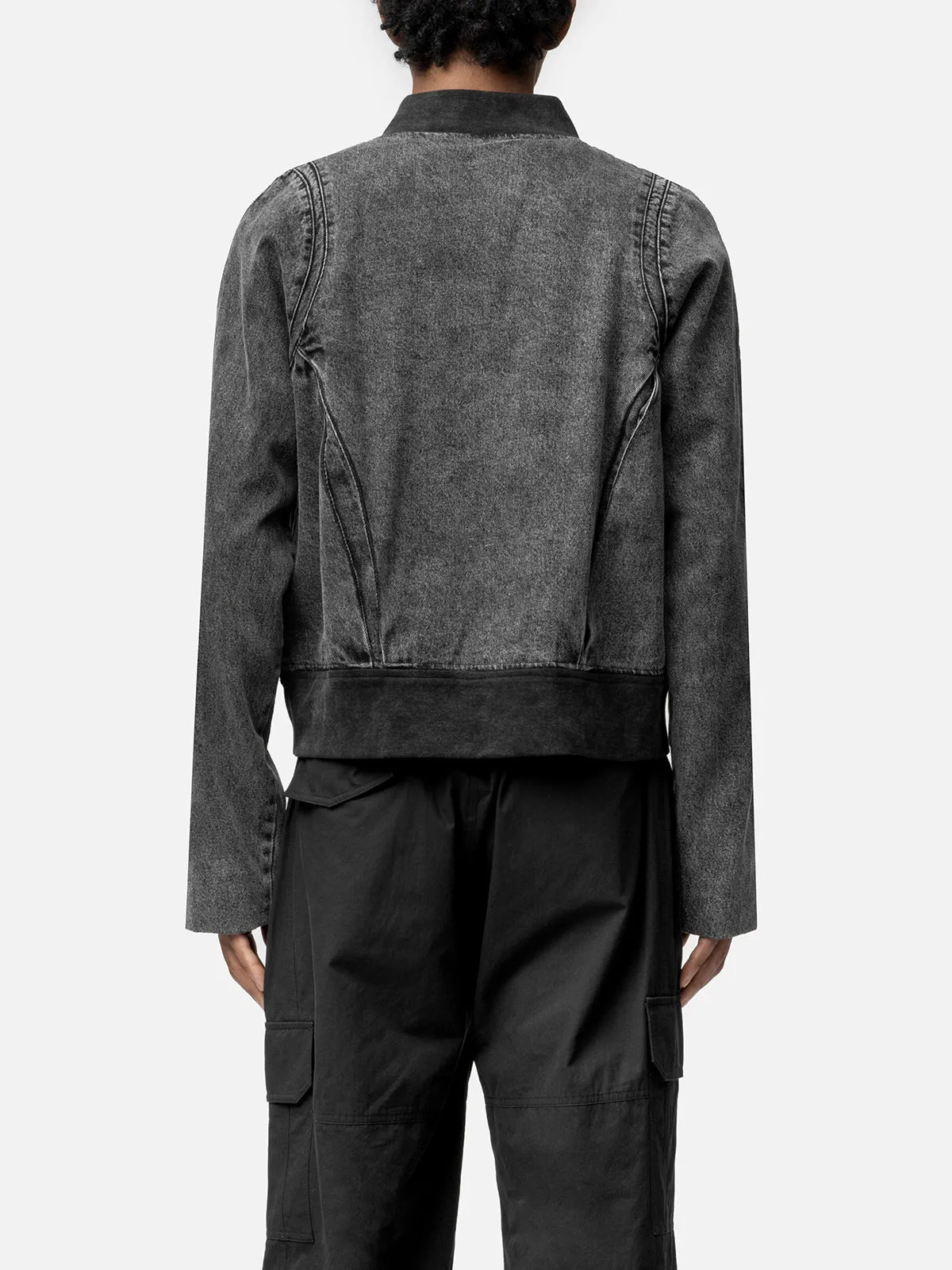 ZIPPER DENIM JACKET sold by BLACKTAILOR product image thumbnail 4