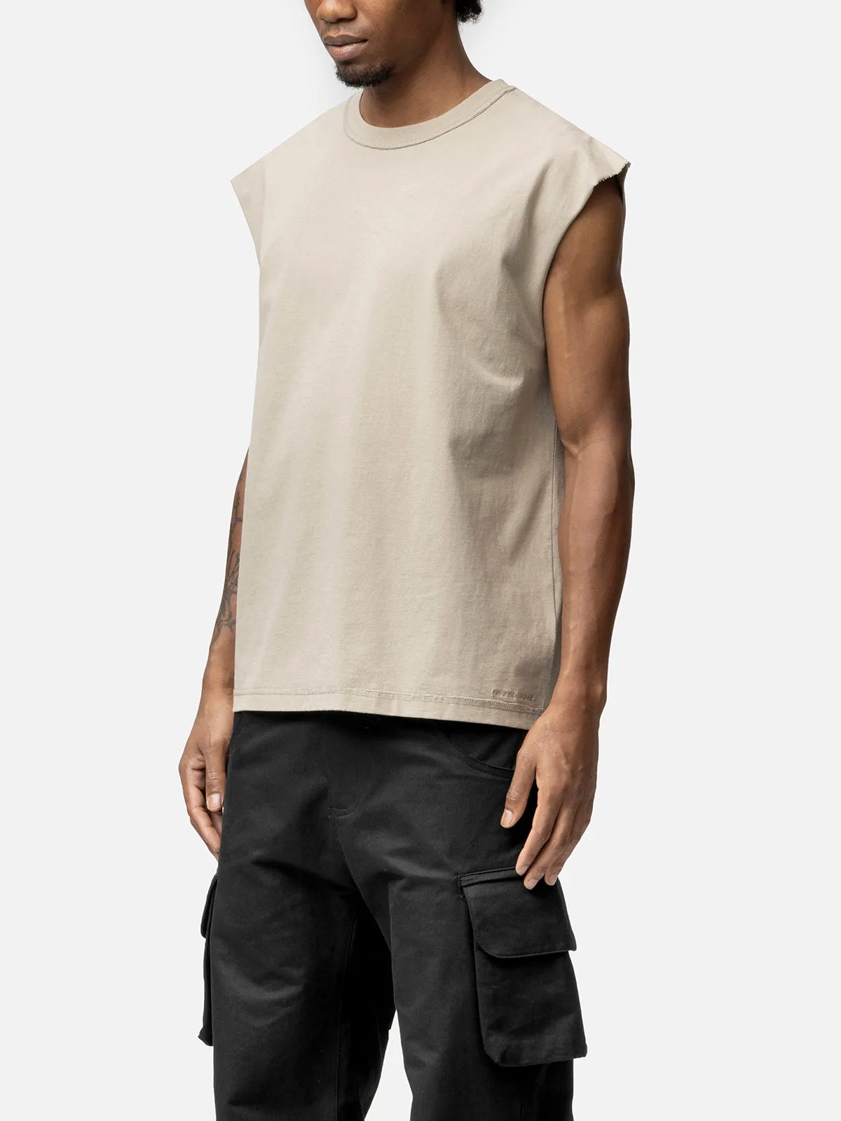 SLEEVELESS T-SHIRT sold by BLACKTAILOR product image thumbnail 3