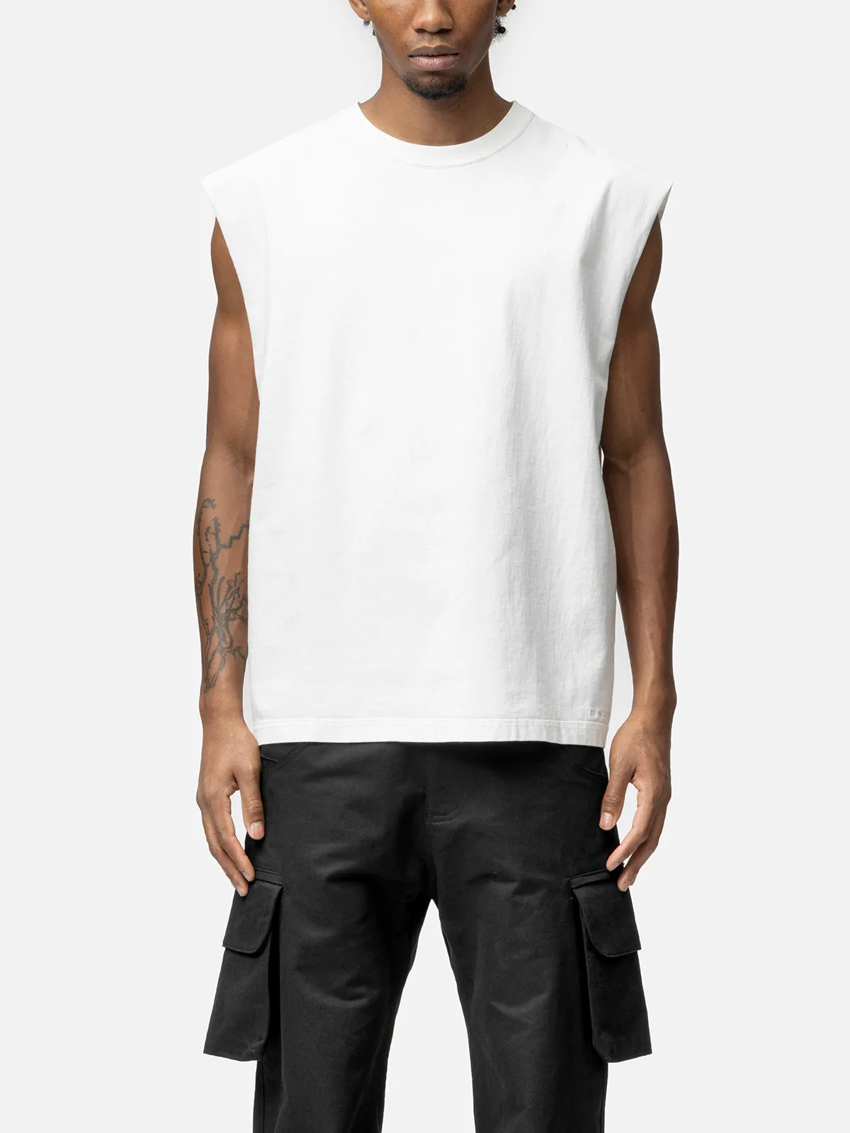 SLEEVELESS T-SHIRT sold by BLACKTAILOR product image thumbnail 2