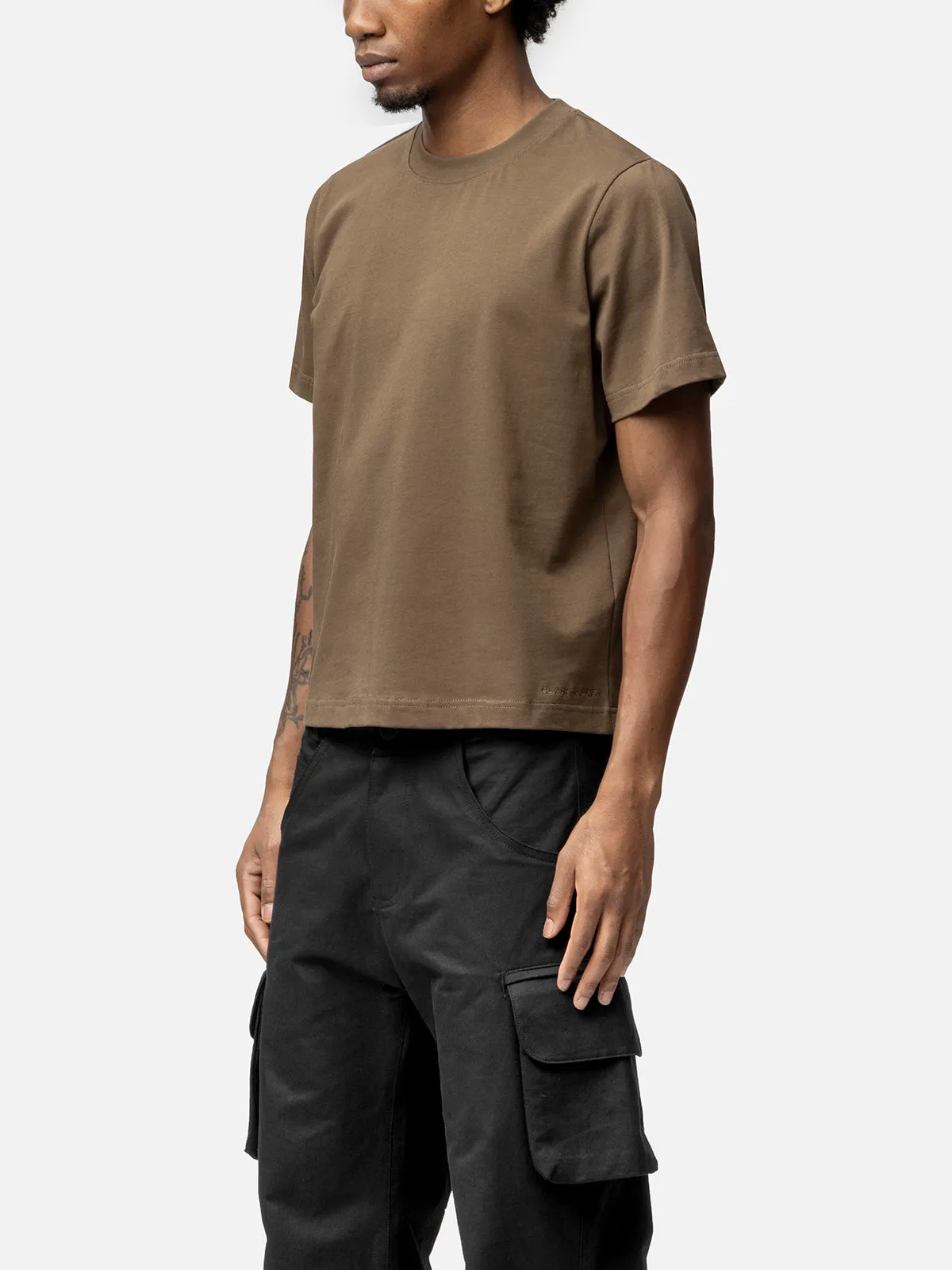 CROPPED T-SHIRT sold by BLACKTAILOR product image thumbnail 3