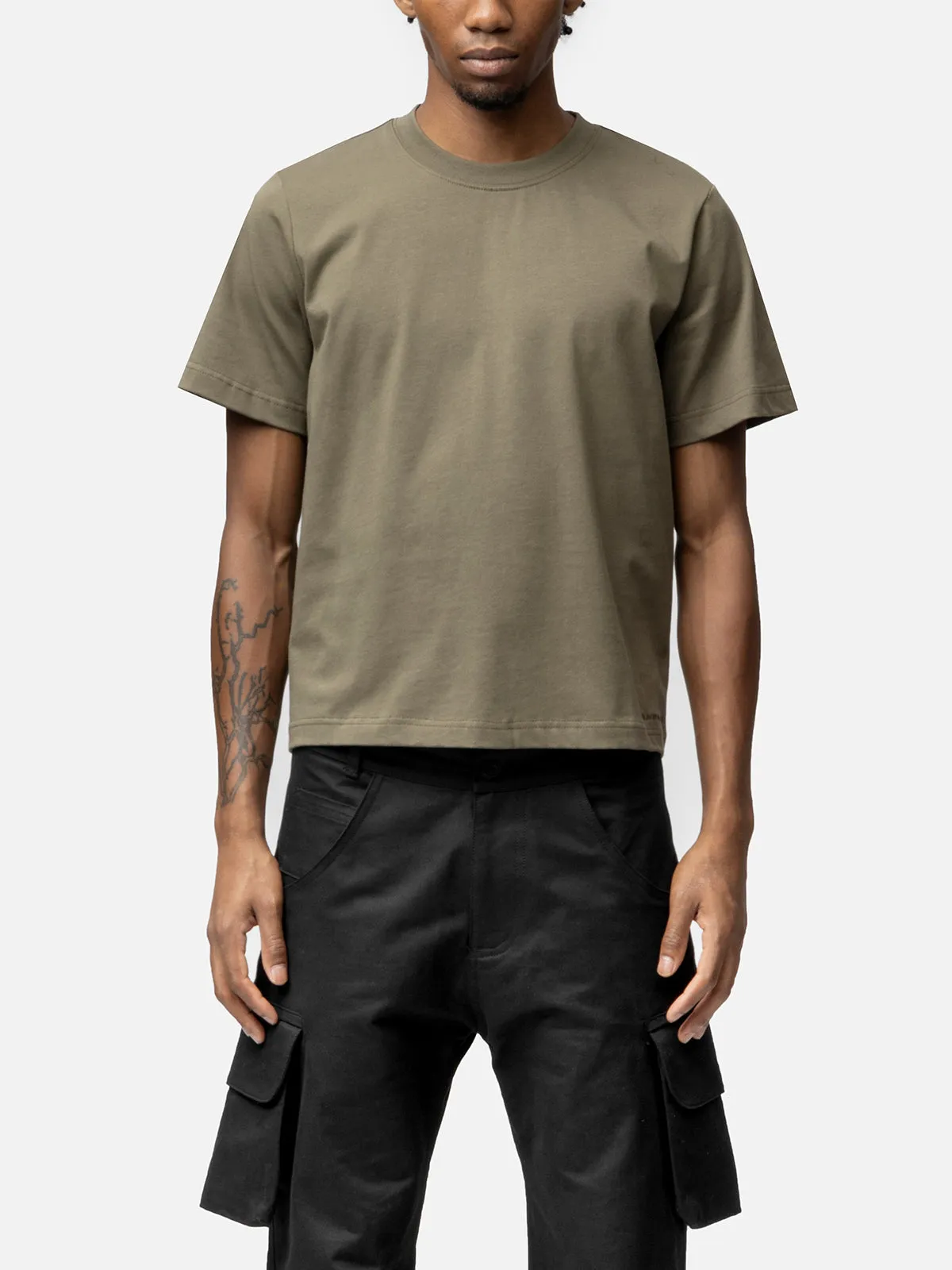CROPPED T-SHIRT sold by BLACKTAILOR product image thumbnail 2