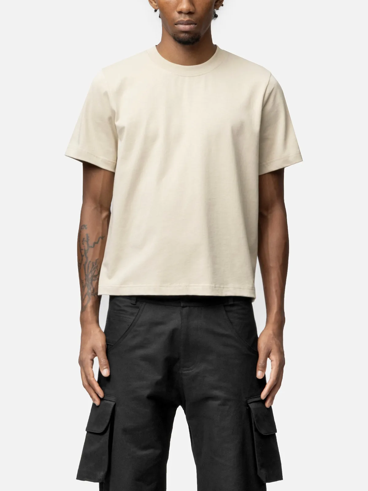 CROPPED T-SHIRT sold by BLACKTAILOR product image thumbnail 2