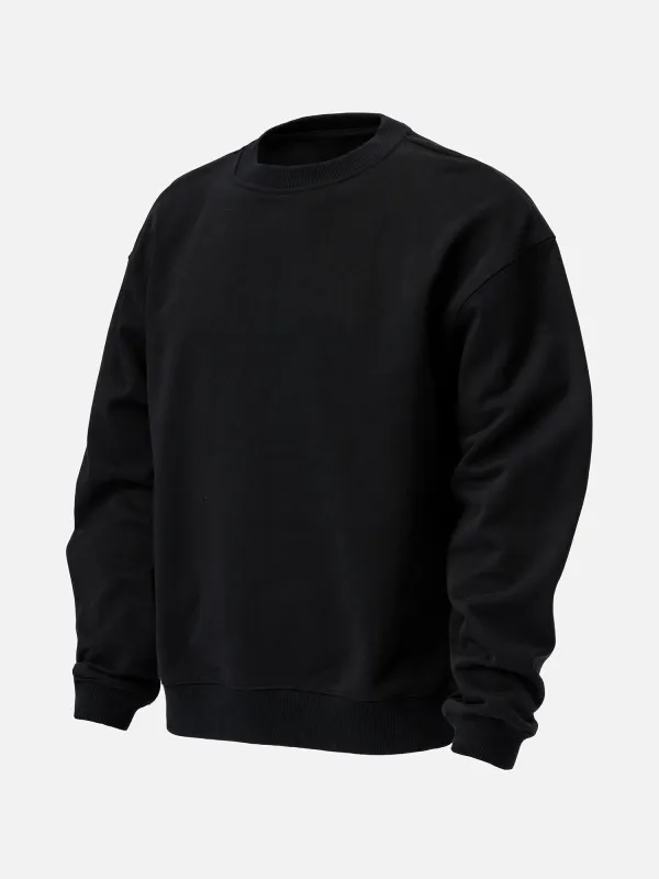 OVERSIZED SWEATSHIRT made by Black