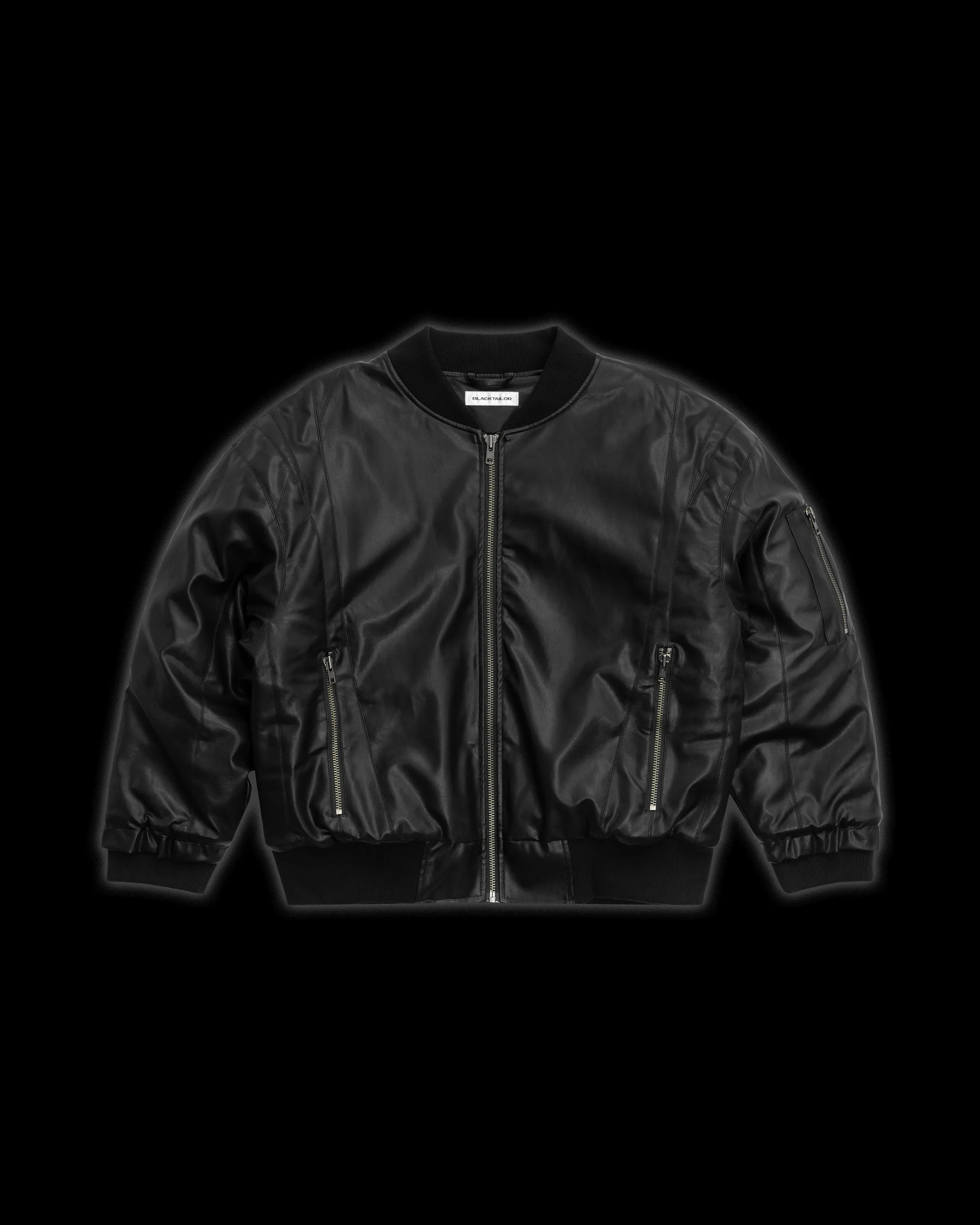 LEATHER BOMBER sold by BLACKTAILOR