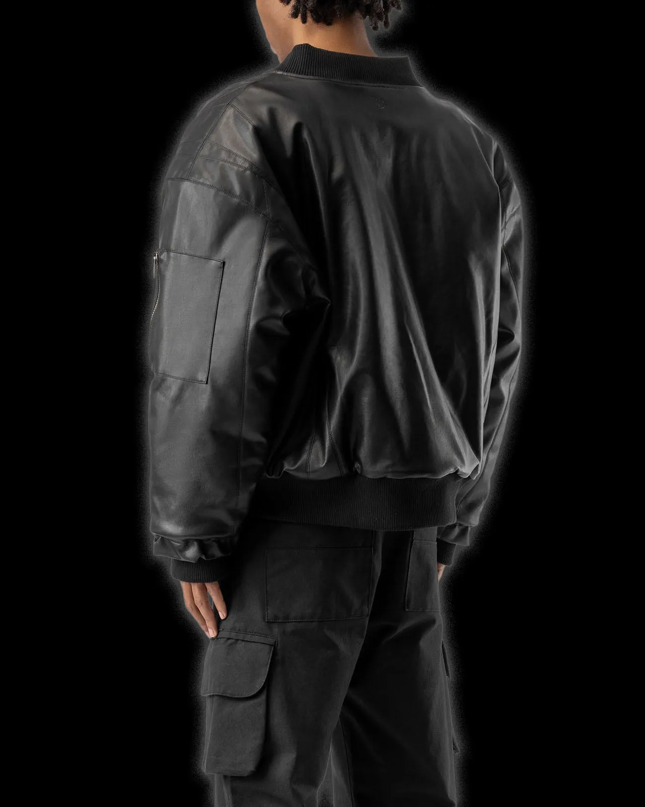 LEATHER BOMBER sold by BLACKTAILOR product image thumbnail 5