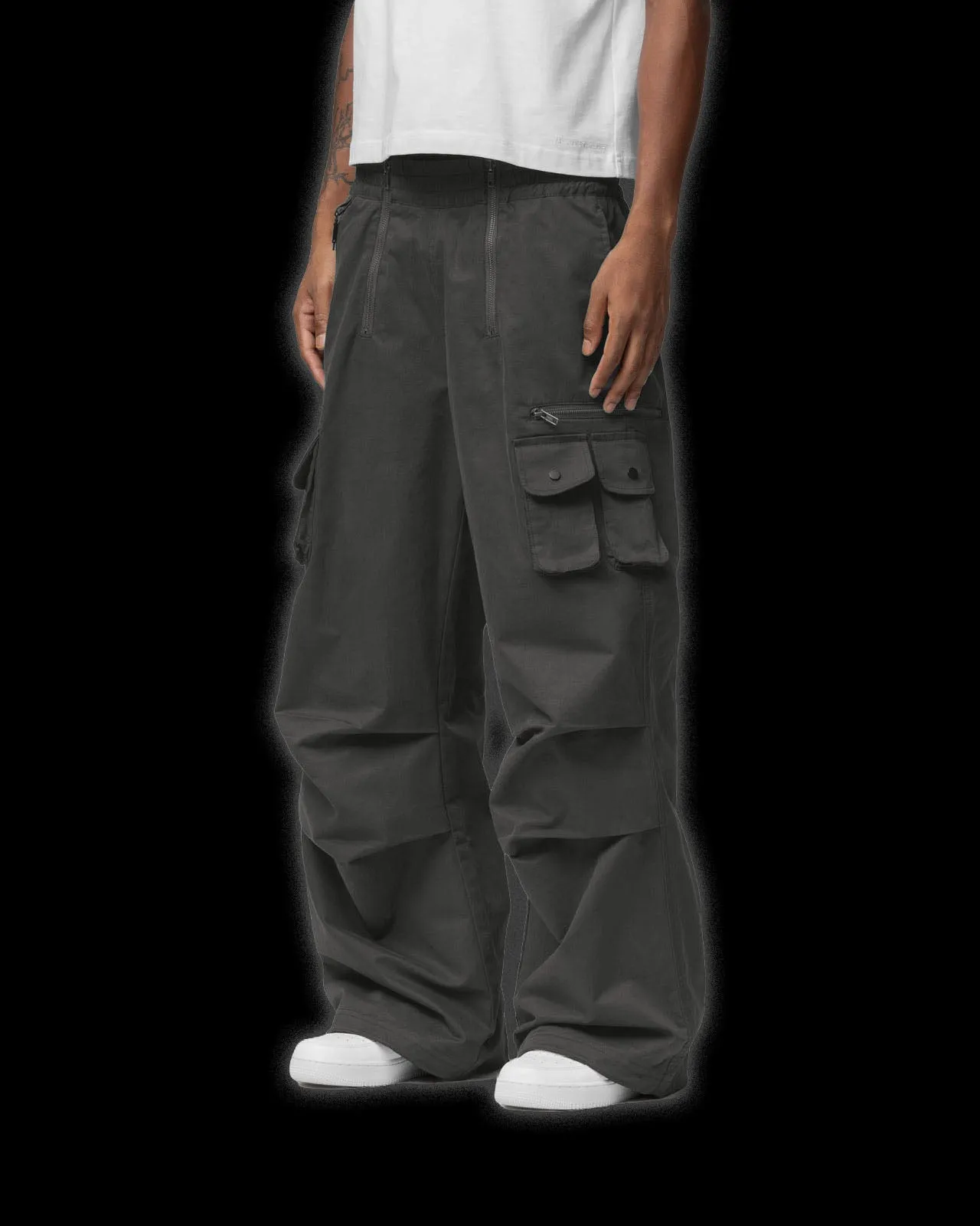 BAGGY ZIPPER CARGO sold by BLACKTAILOR product image thumbnail 4