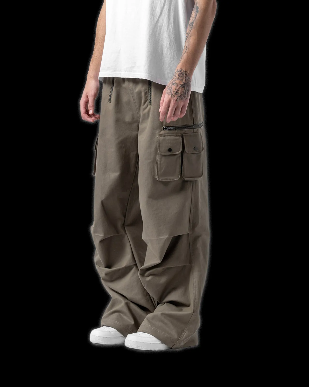 BAGGY ZIPPER CARGO sold by BLACKTAILOR product image thumbnail 4
