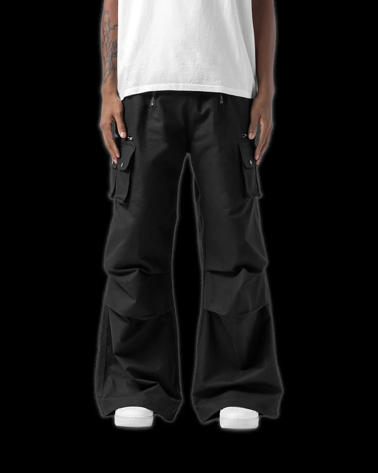 BAGGY ZIPPER CARGO sold by BLACKTAILOR product image thumbnail 3