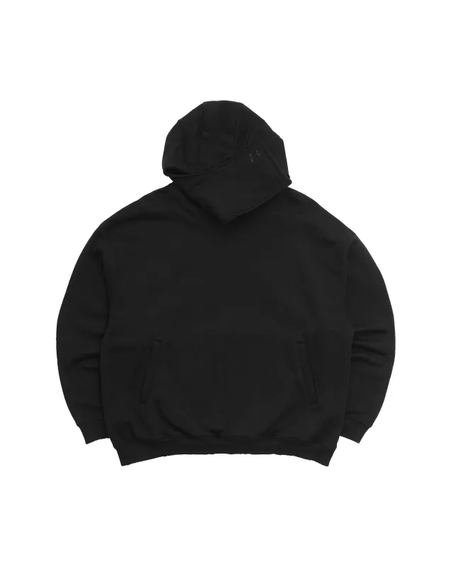 MASK HOODIE made by Black