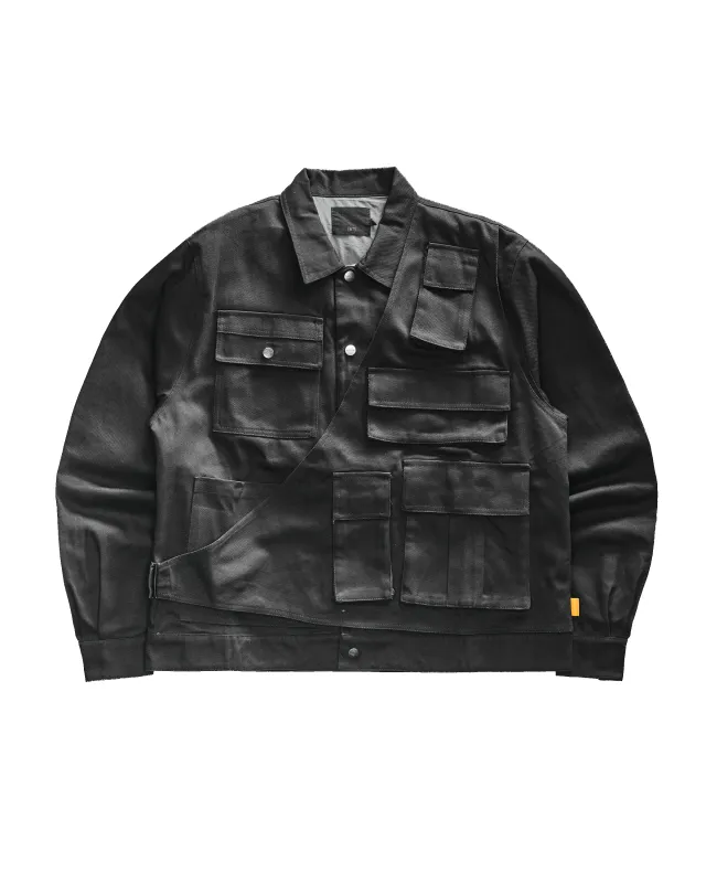 UTILITY JACKET made by Black