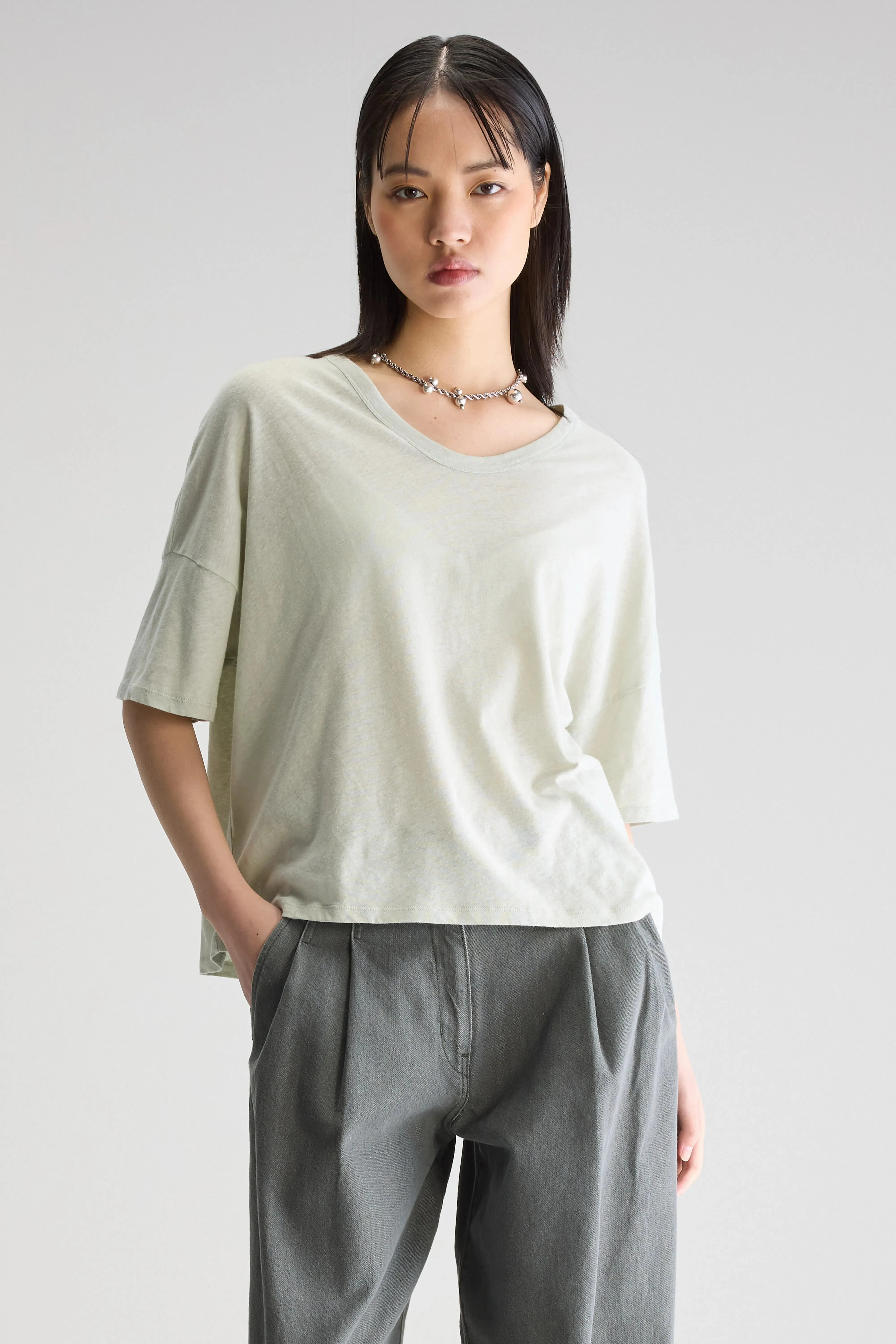 Vurdes short-sleeve t-shirt (251 / W / DESERT SAGE) sold by Bellrose product image thumbnail 2