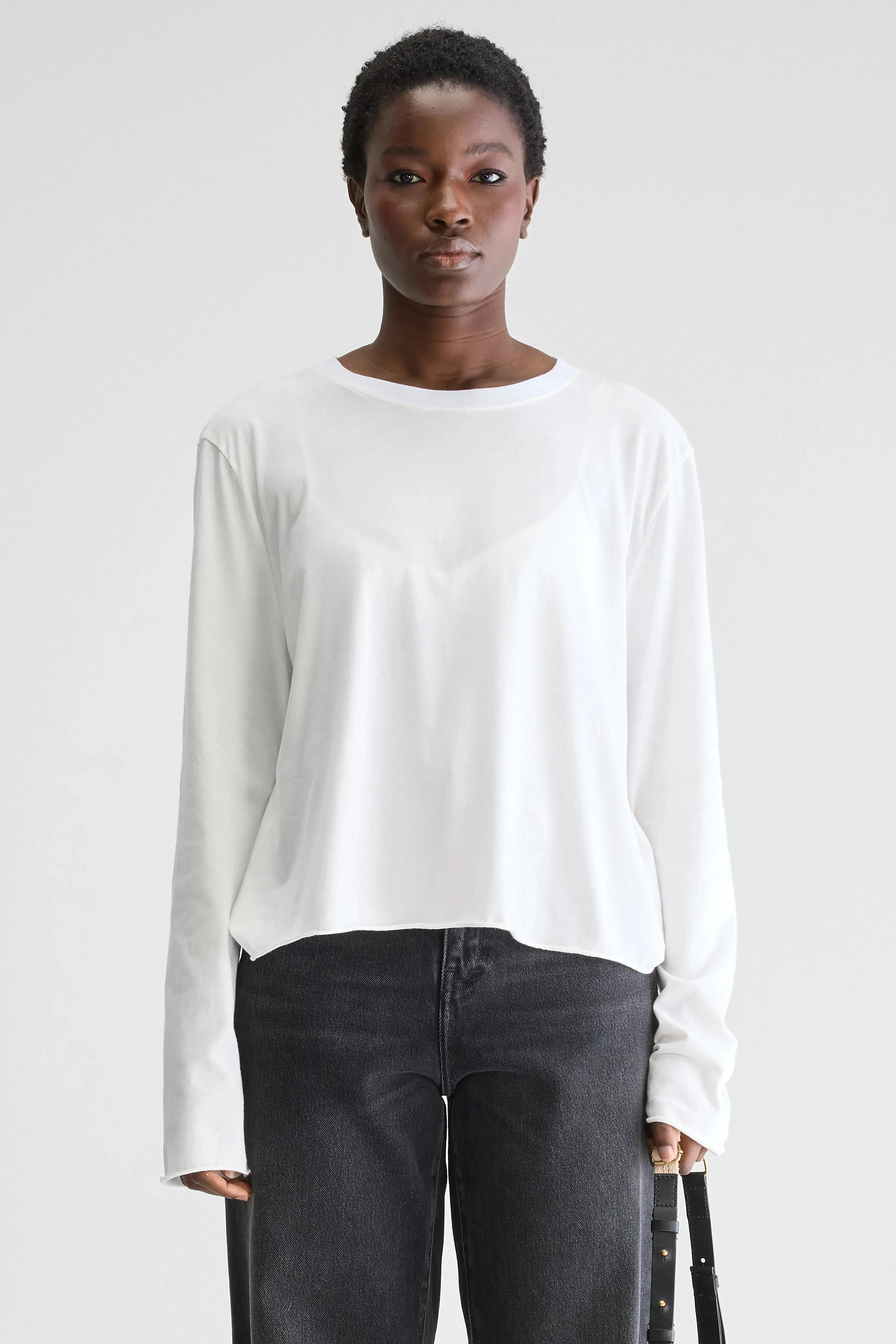 Fercy long-sleeve t-shirt (251 / W / WHITE) sold by Bellrose product image thumbnail 2