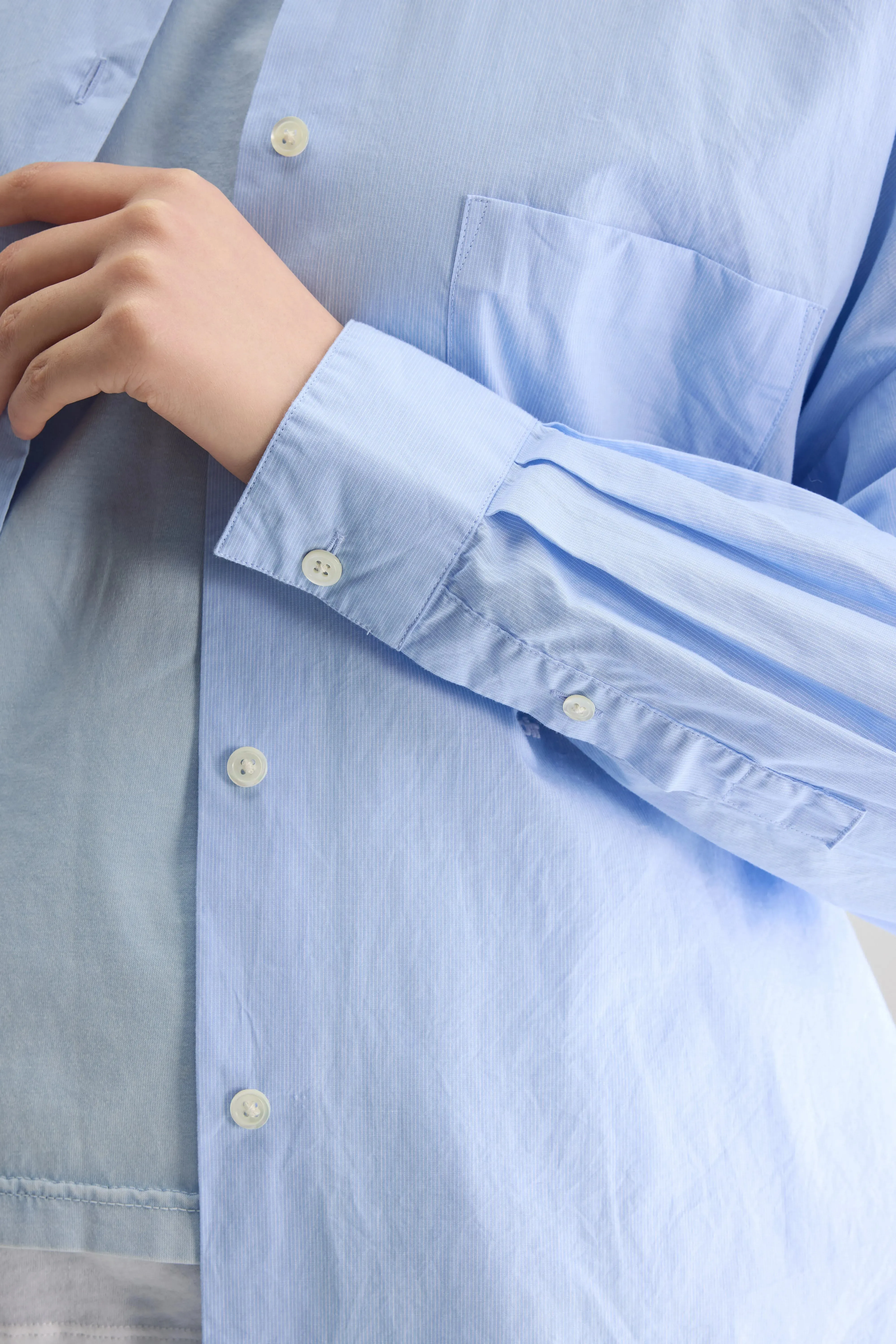 Giorgia poplin shirt (251 / W / STRIPE B) sold by Bellrose product image thumbnail 5