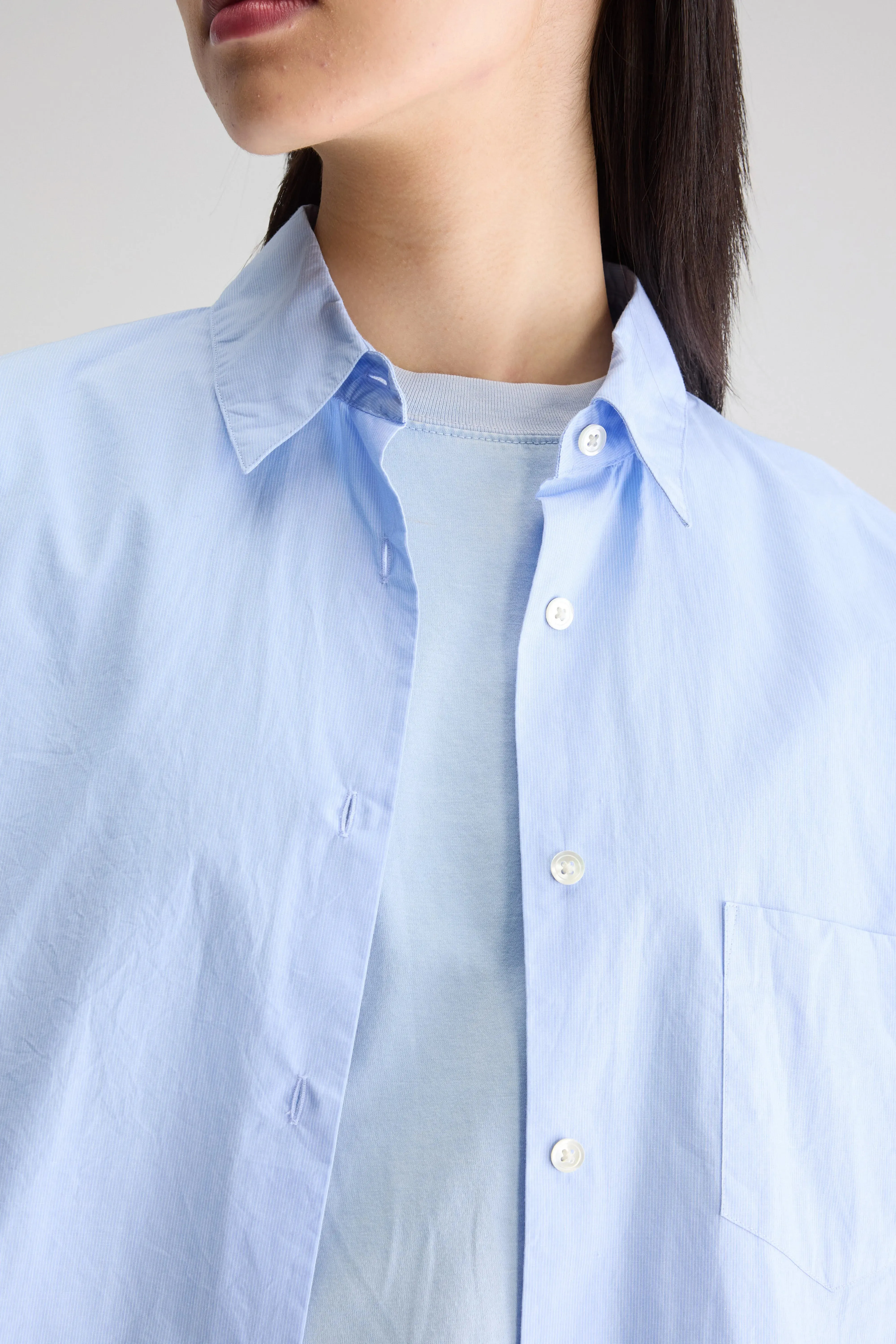Giorgia poplin shirt (251 / W / STRIPE B) sold by Bellrose product image thumbnail 4