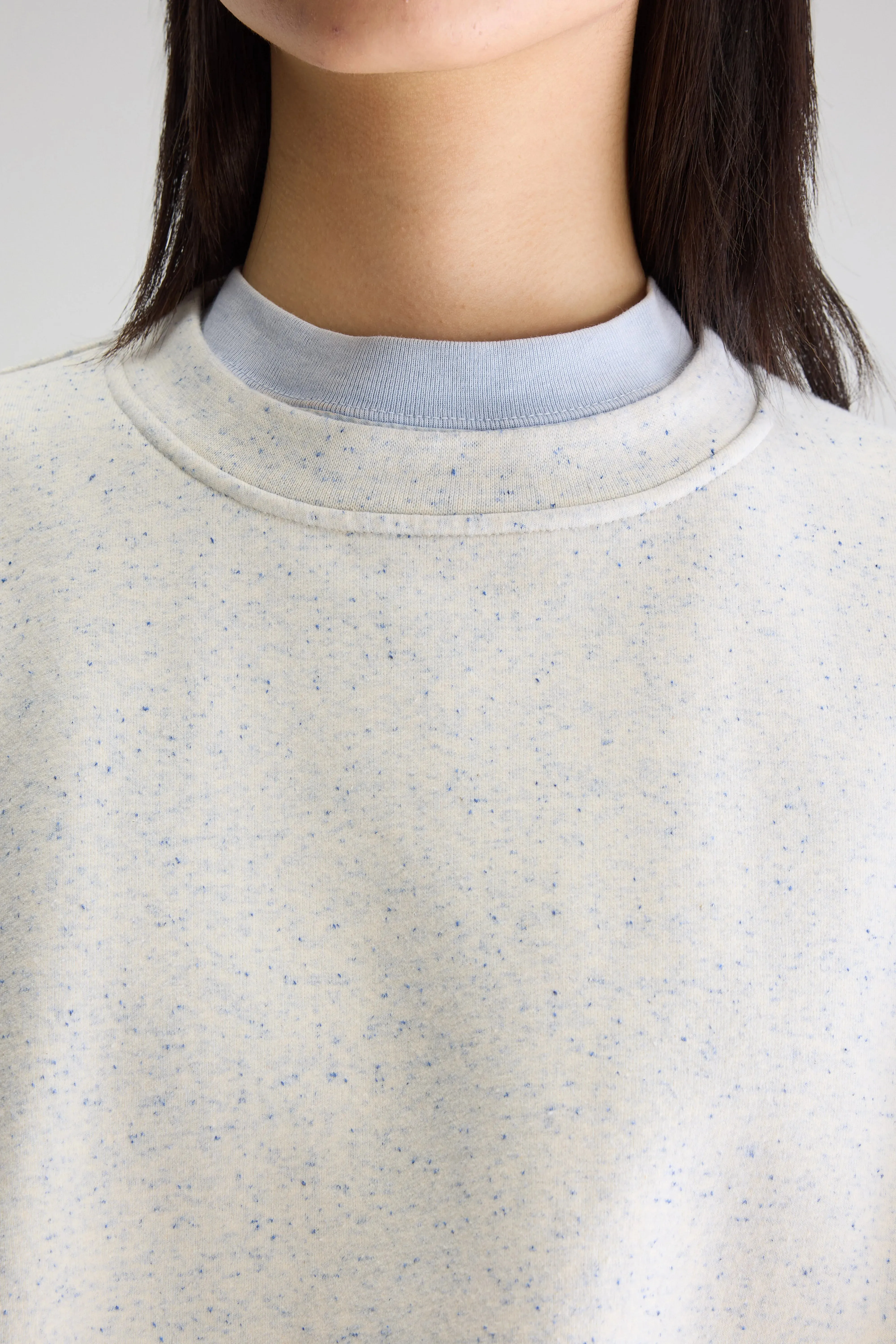 Fancy cropped crewneck sweatshirt (251 / W / COMBO A) sold by Bellrose product image thumbnail 5