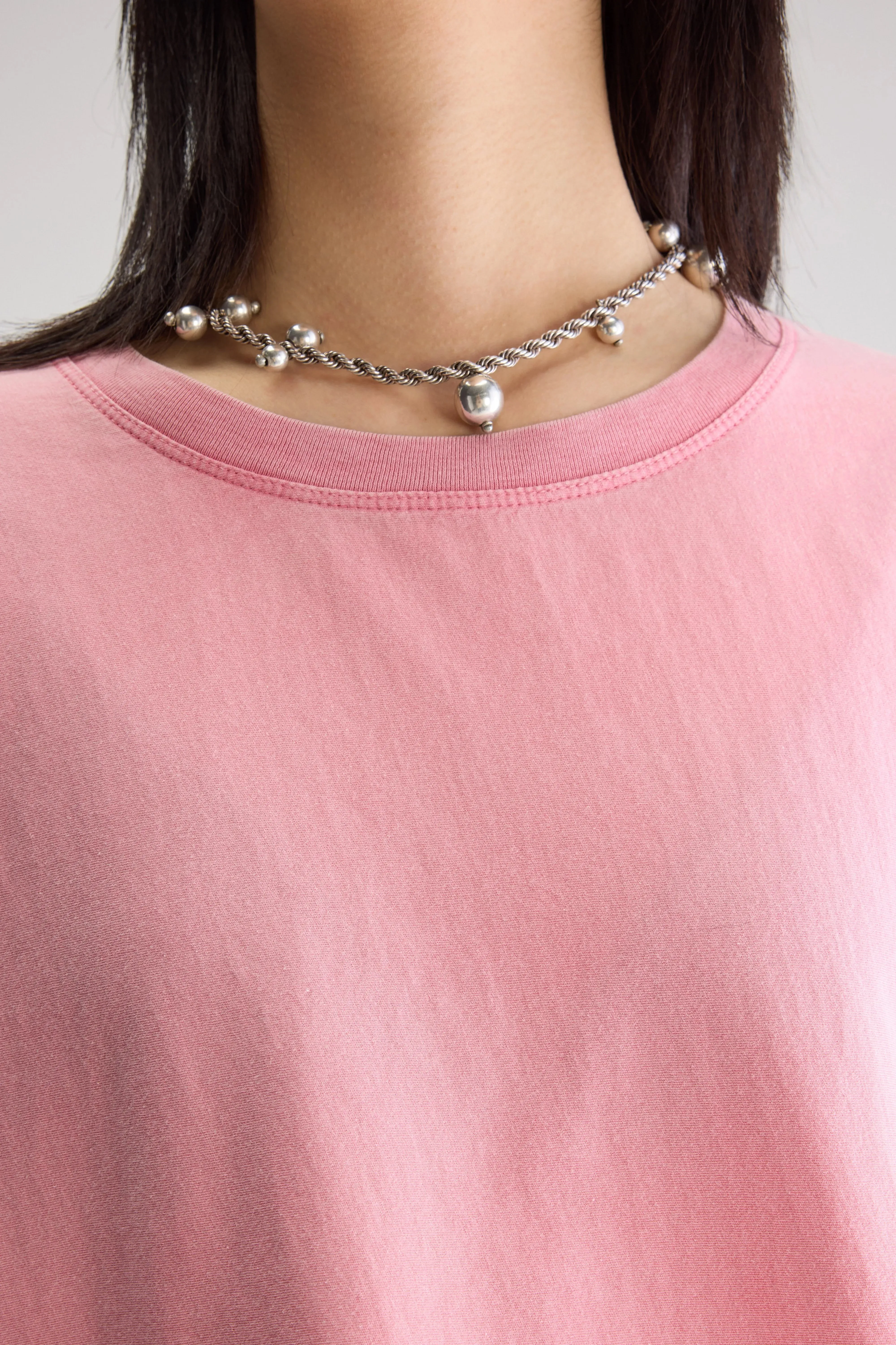 Farpy cropped t-shirt (251 / W / PINKLADY) sold by Bellrose product image thumbnail 5