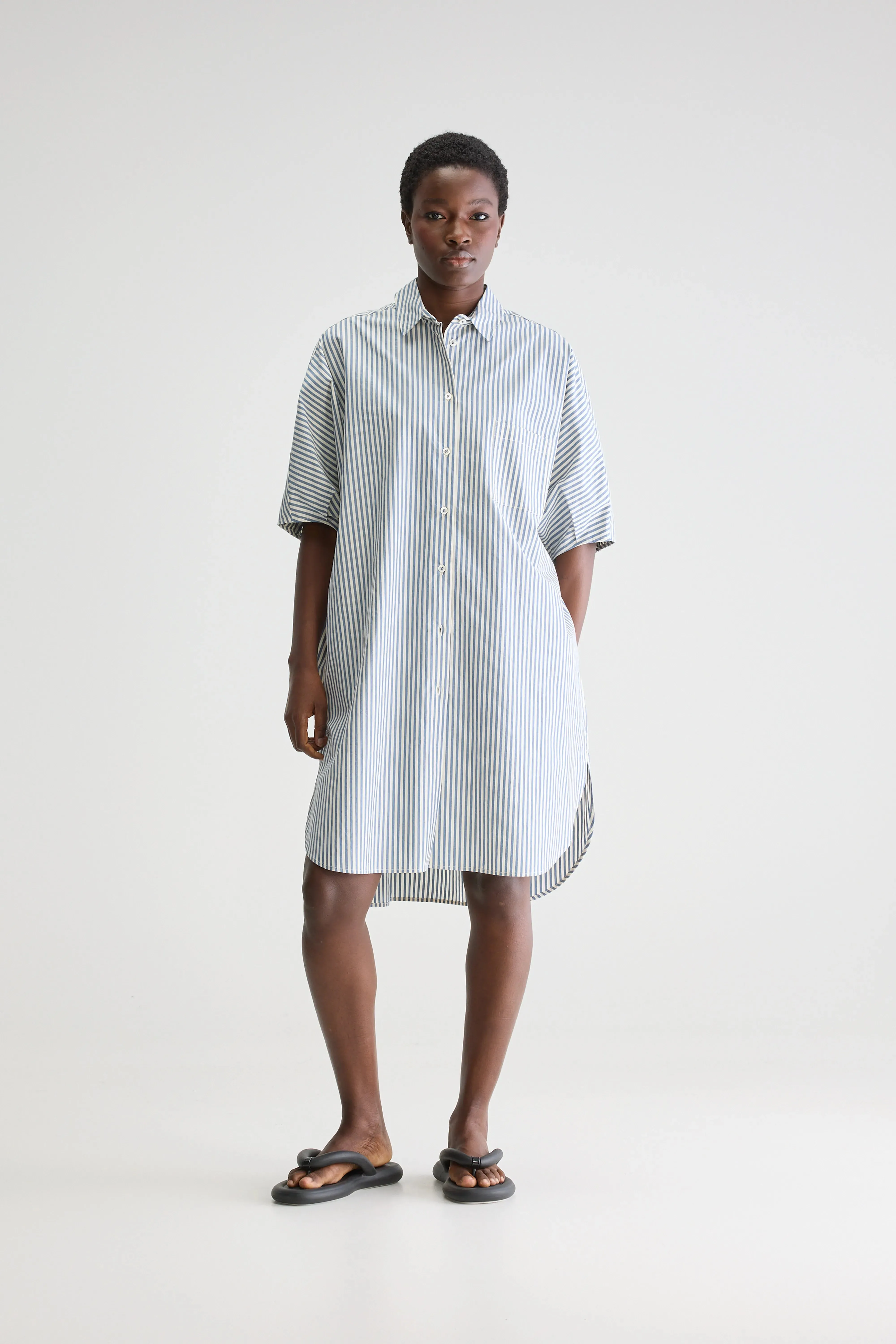 Jeanne shirt dress (251 / W / STRIPE A) sold by Bellrose product image thumbnail 2