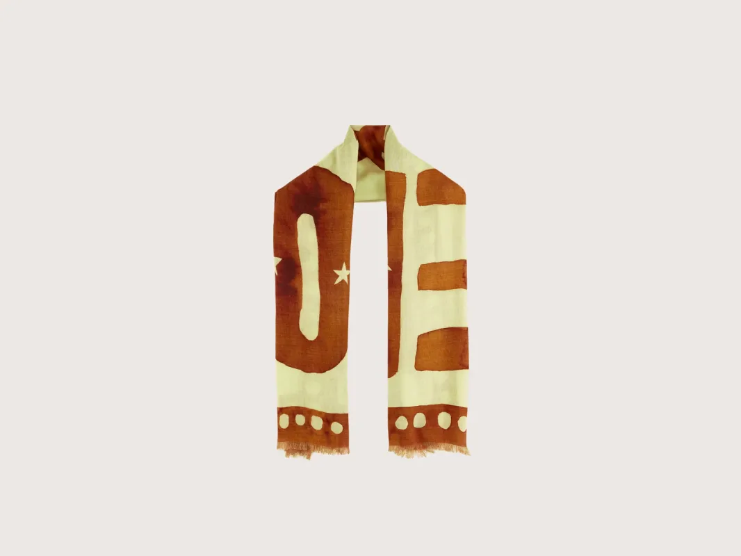 Sose square scarf (251 / W / DISPLAY E) sold by Bellrose