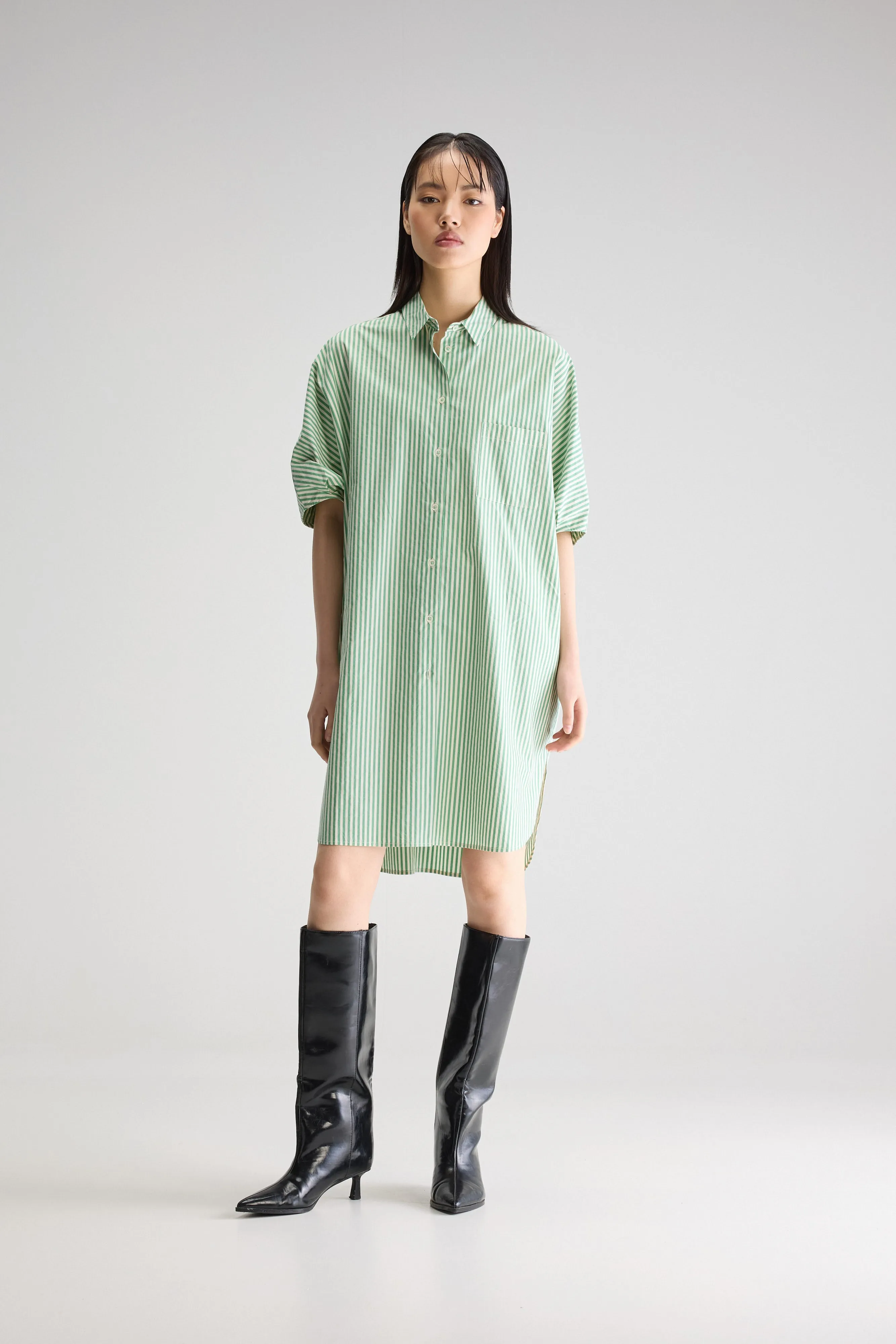 Jeanne shirt dress (251 / W / STRIPE B) sold by Bellrose product image thumbnail 2