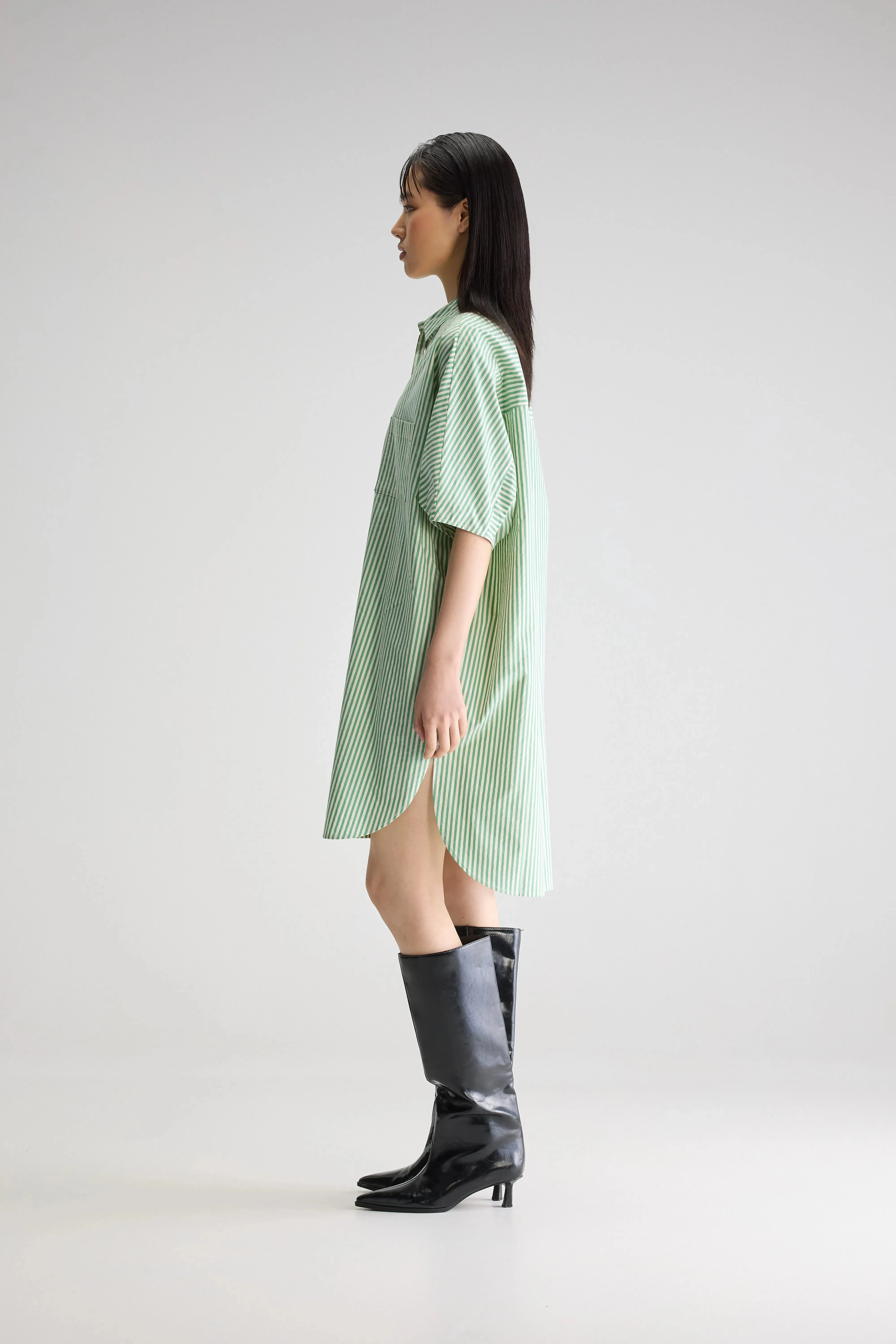 Jeanne shirt dress (251 / W / STRIPE B) sold by Bellrose product image thumbnail 5