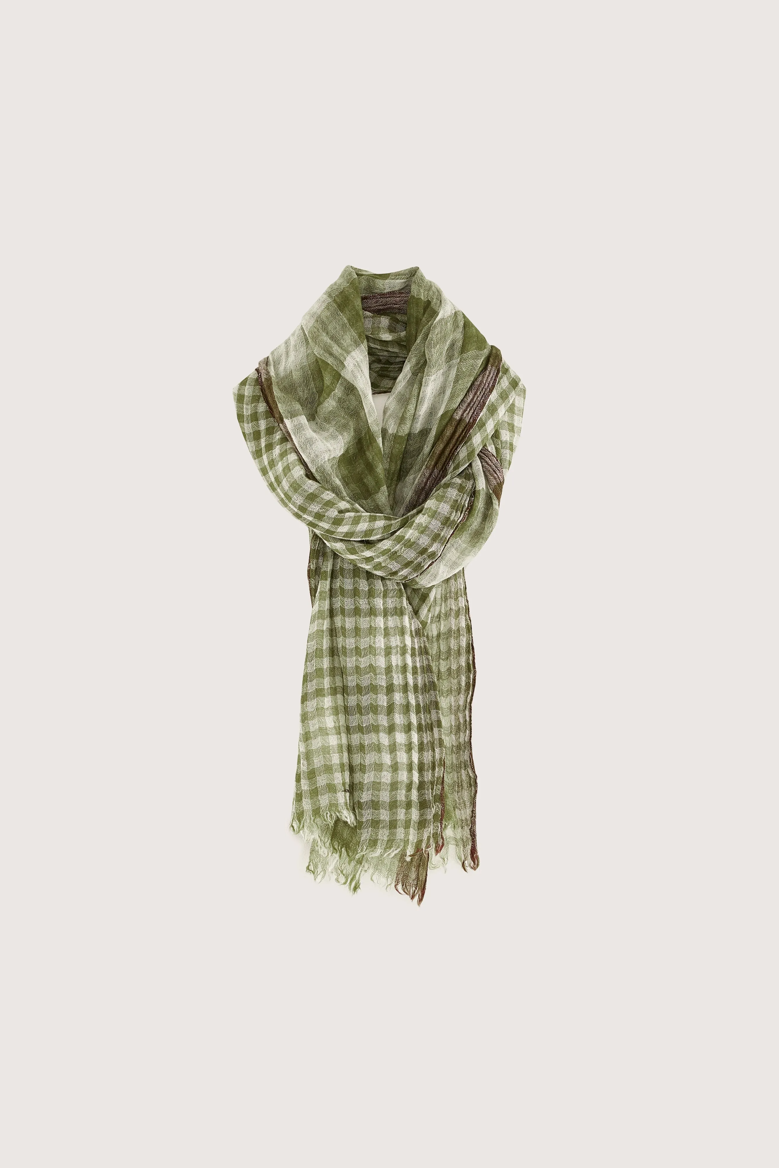 Servo wooven scarf (251 / W / CHECK B) sold by Bellrose product image thumbnail 4