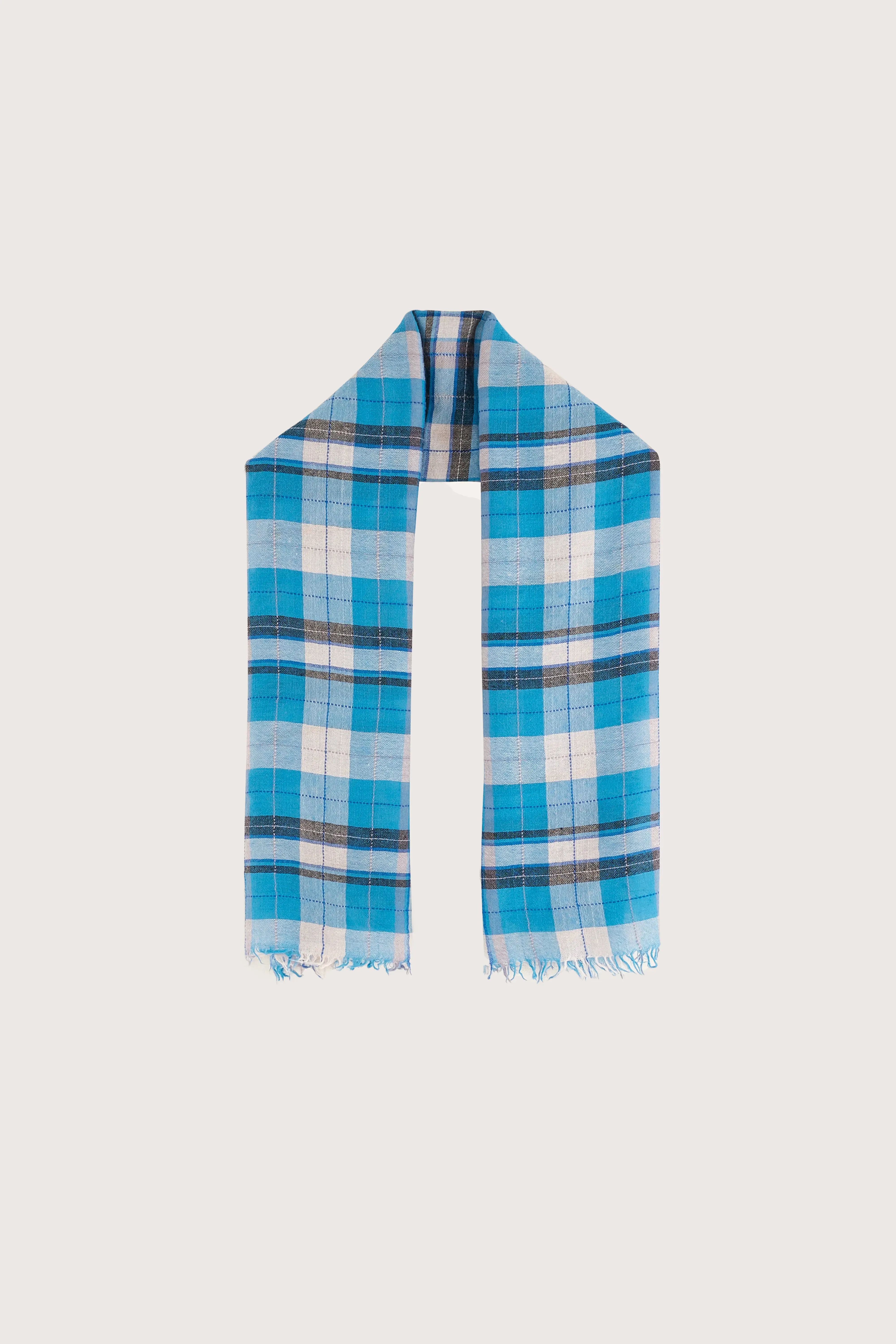 Soli wooven scarf (251 / W / CHECK A) sold by Bellrose product image thumbnail 2