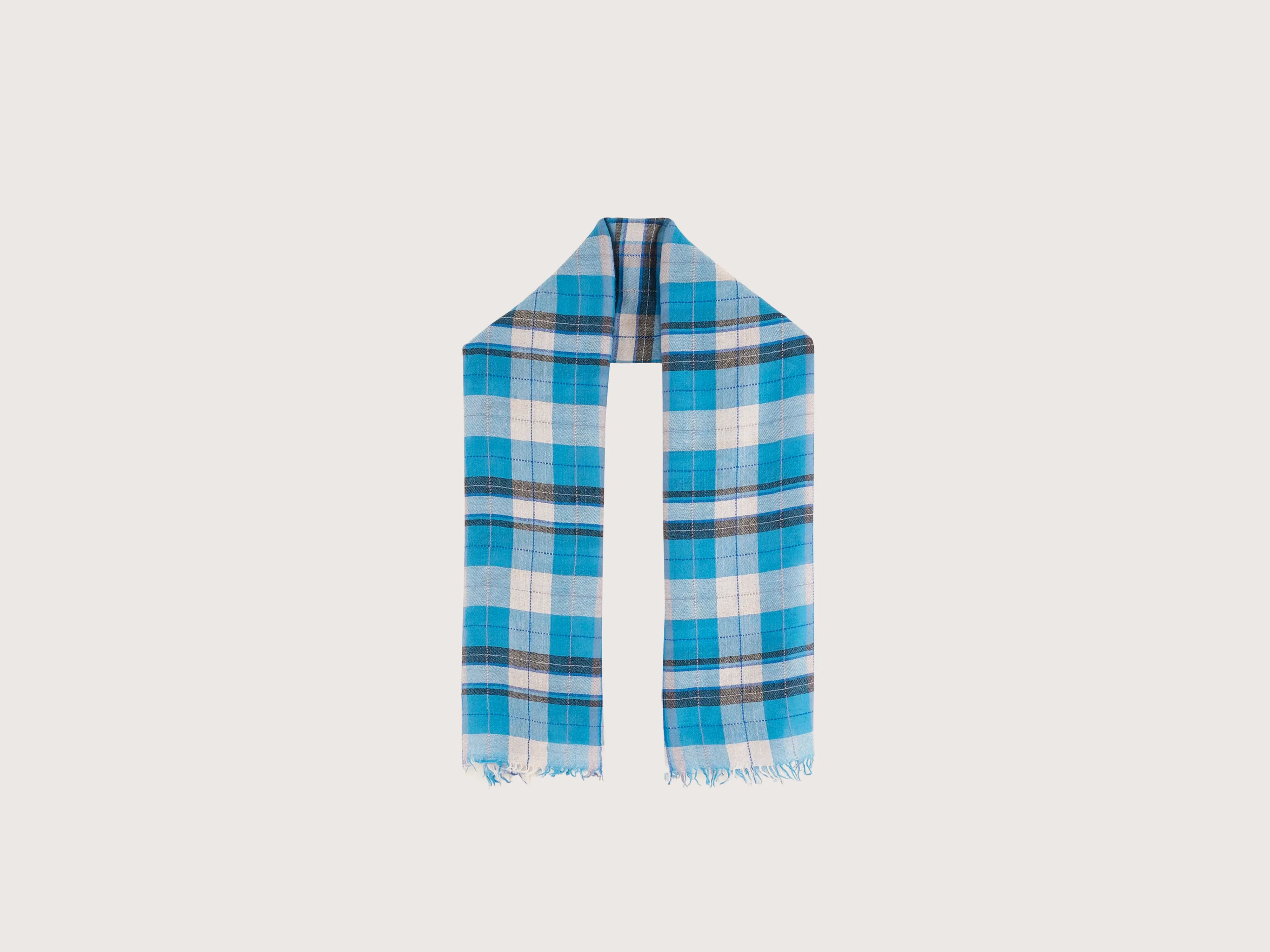 Soli wooven scarf (251 / W / CHECK A) sold by Bellrose