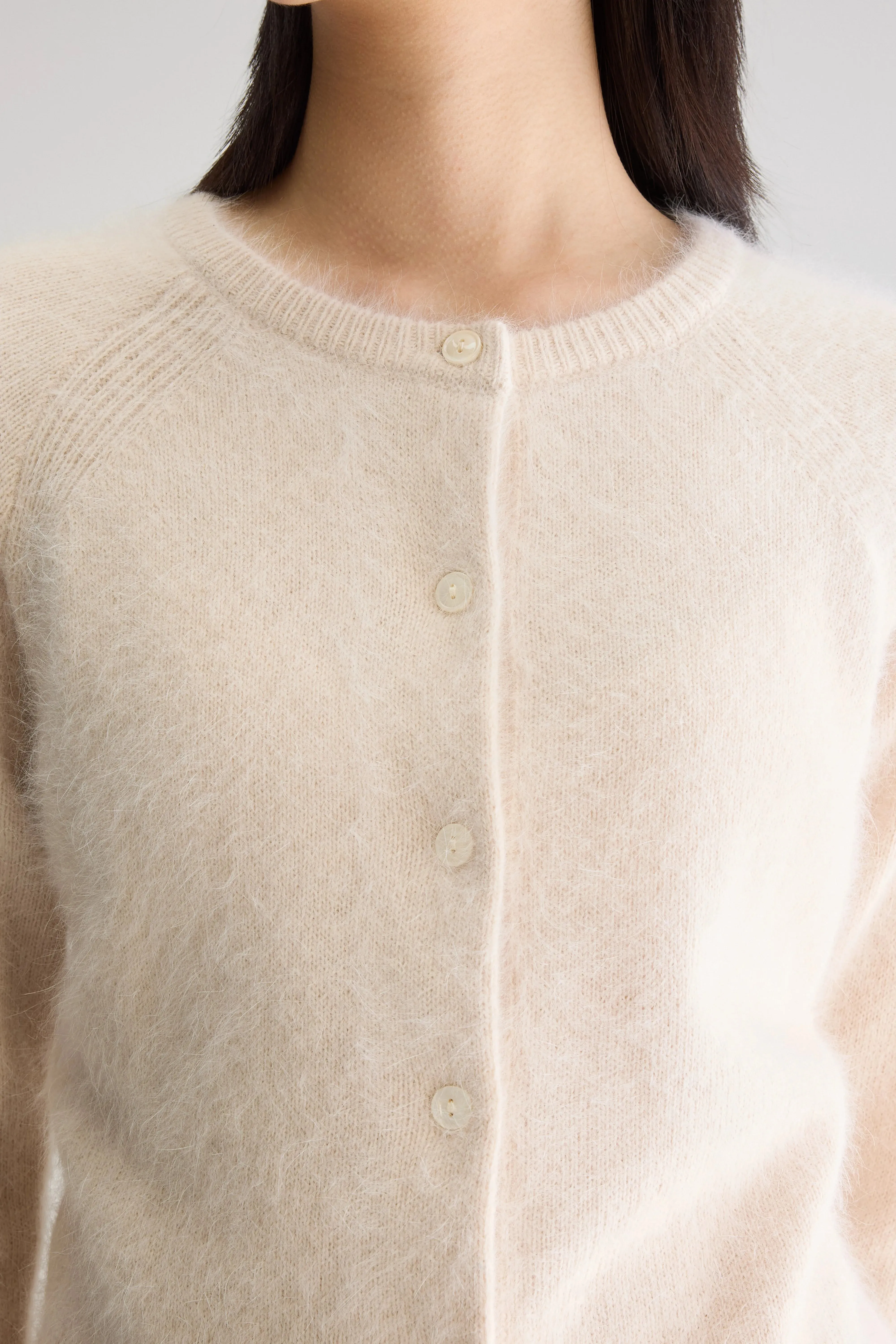 Datair angora-blend cardigan (252 / W / PARCHEMIN) sold by Bellrose product image thumbnail 5